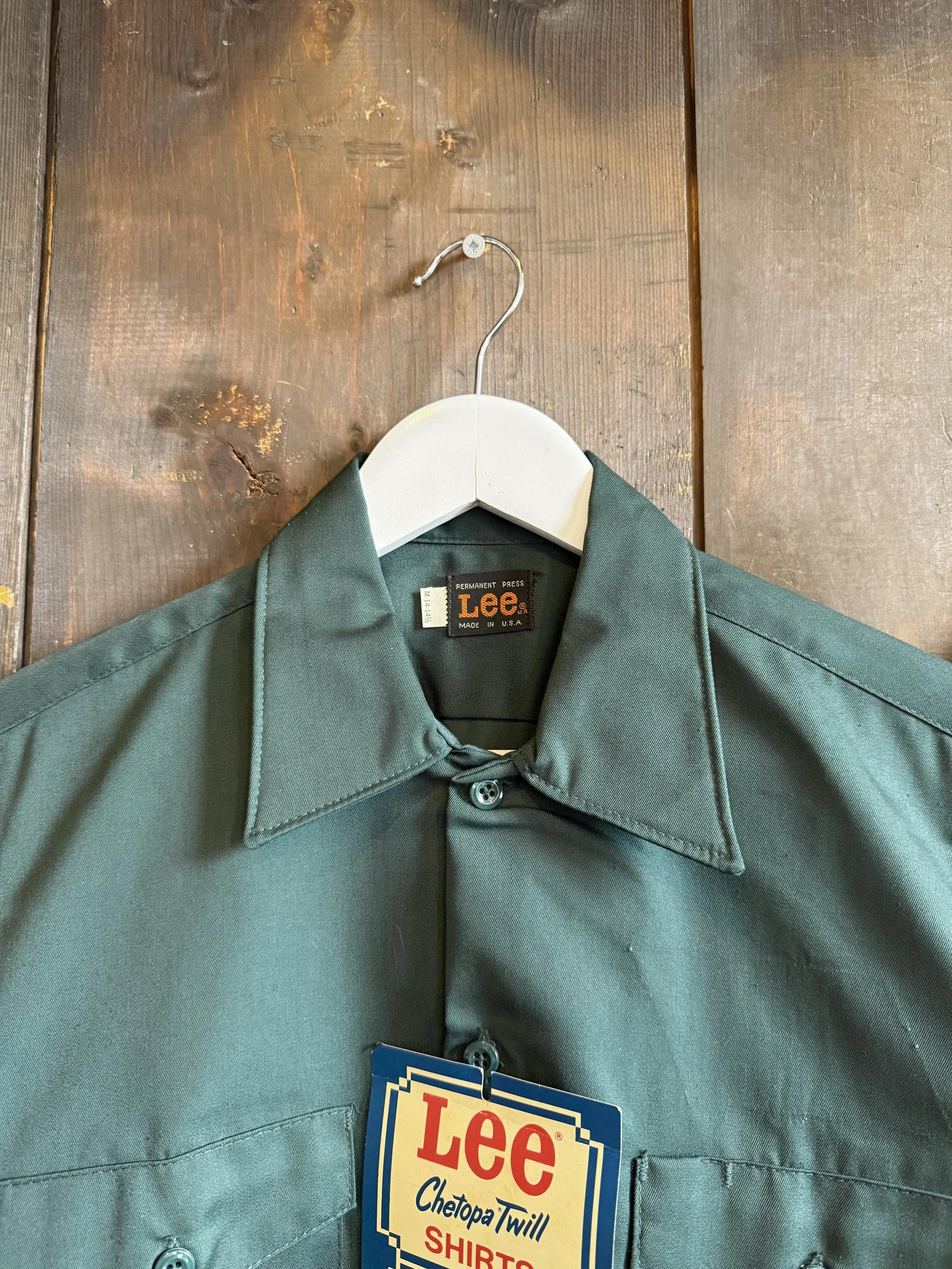 Vintage Lee Chetopa Twill Work Shirt