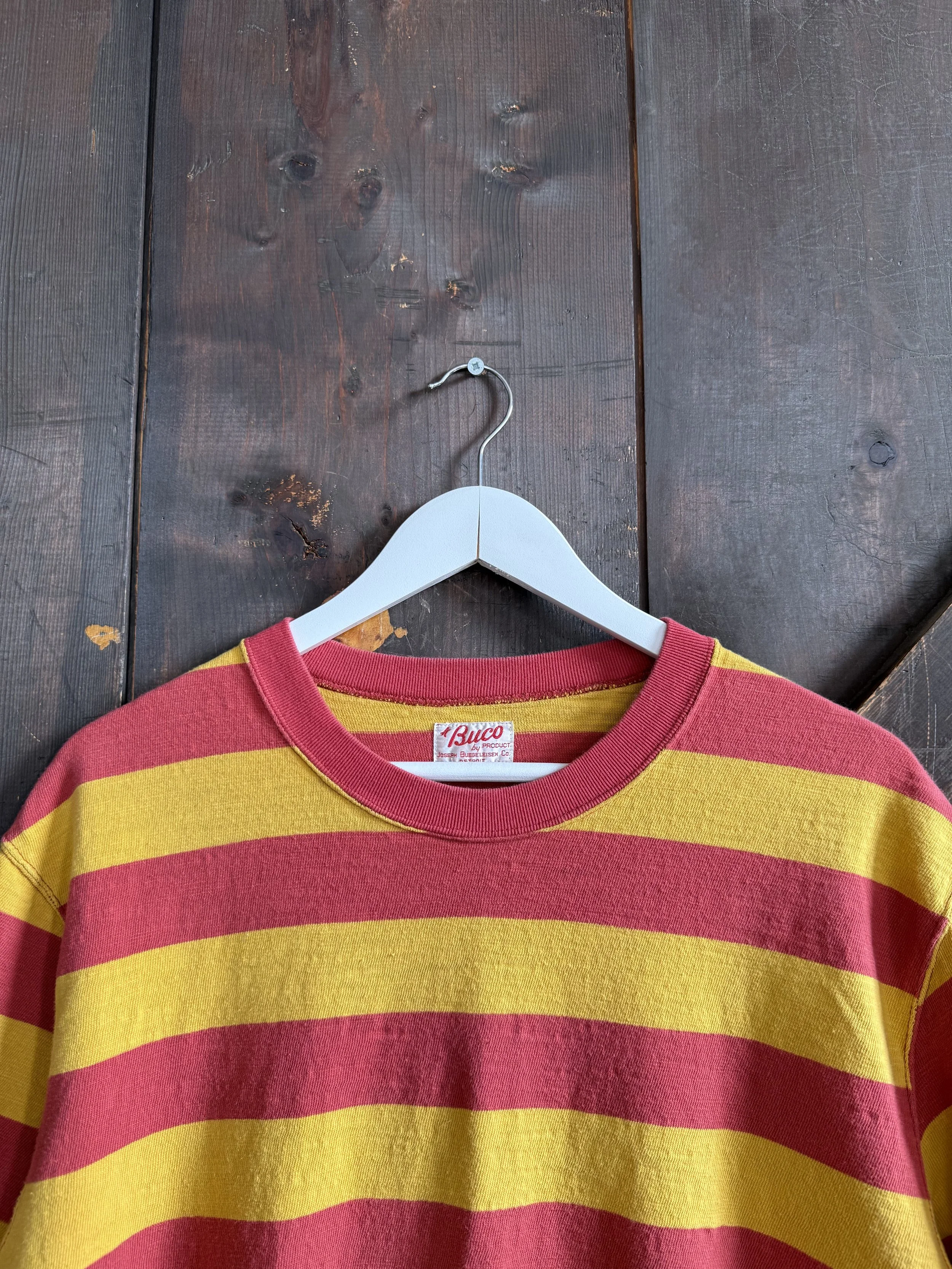 The Real McCoys BUCO Striped T-Shirt