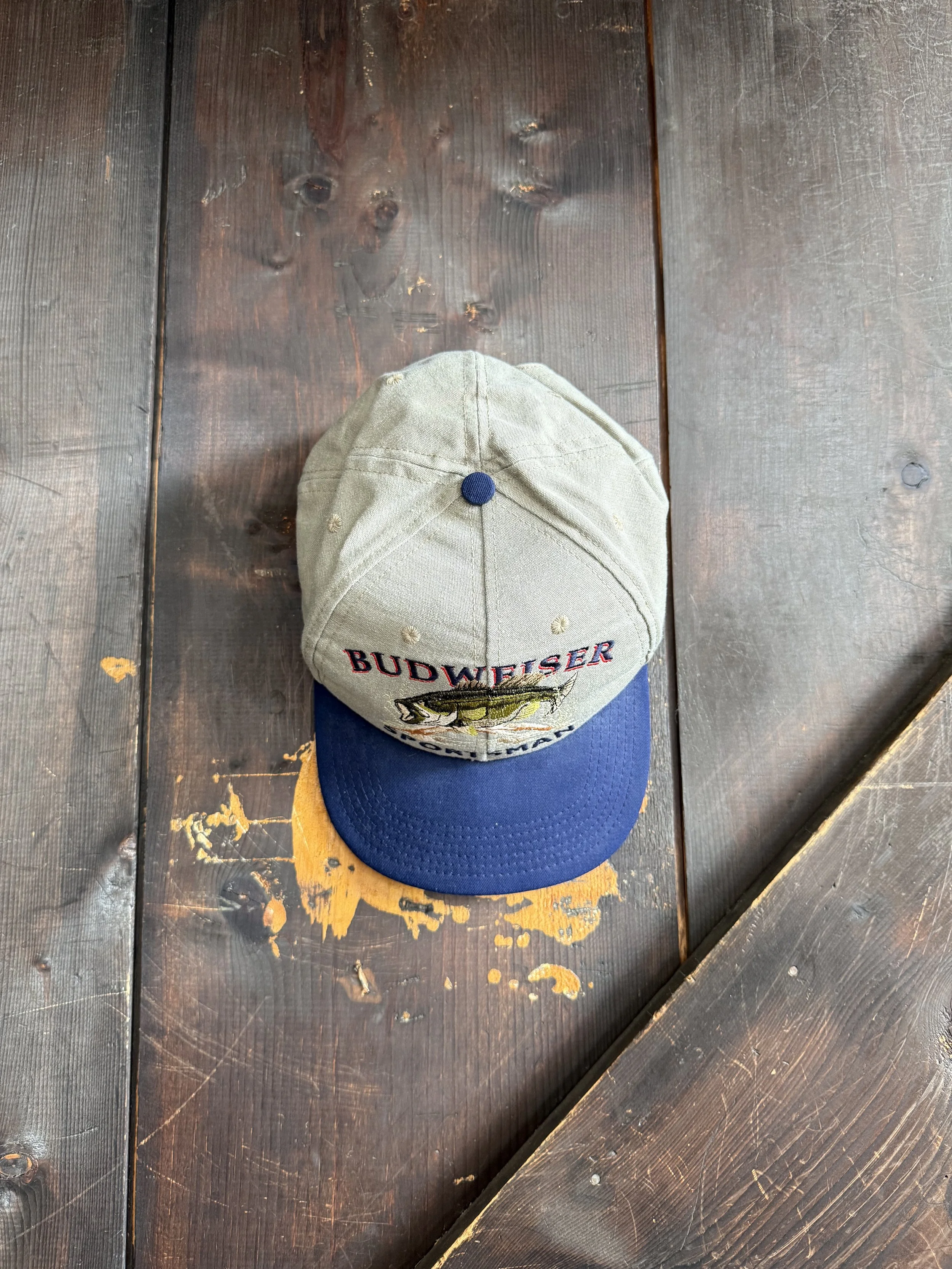Vintage Budweiser Fishing Hat