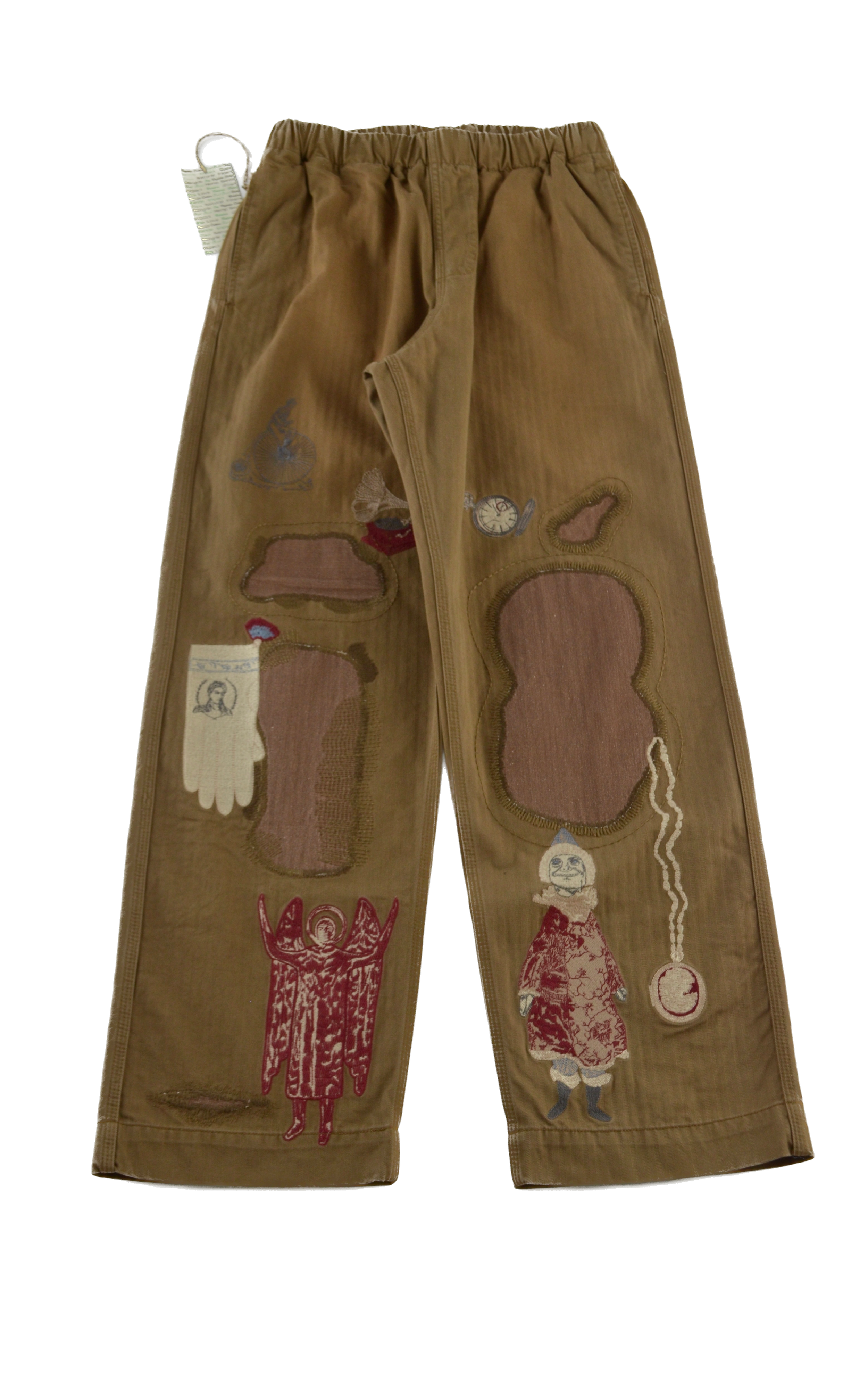 Samuel Zelig Antique Pant in Olive Brown