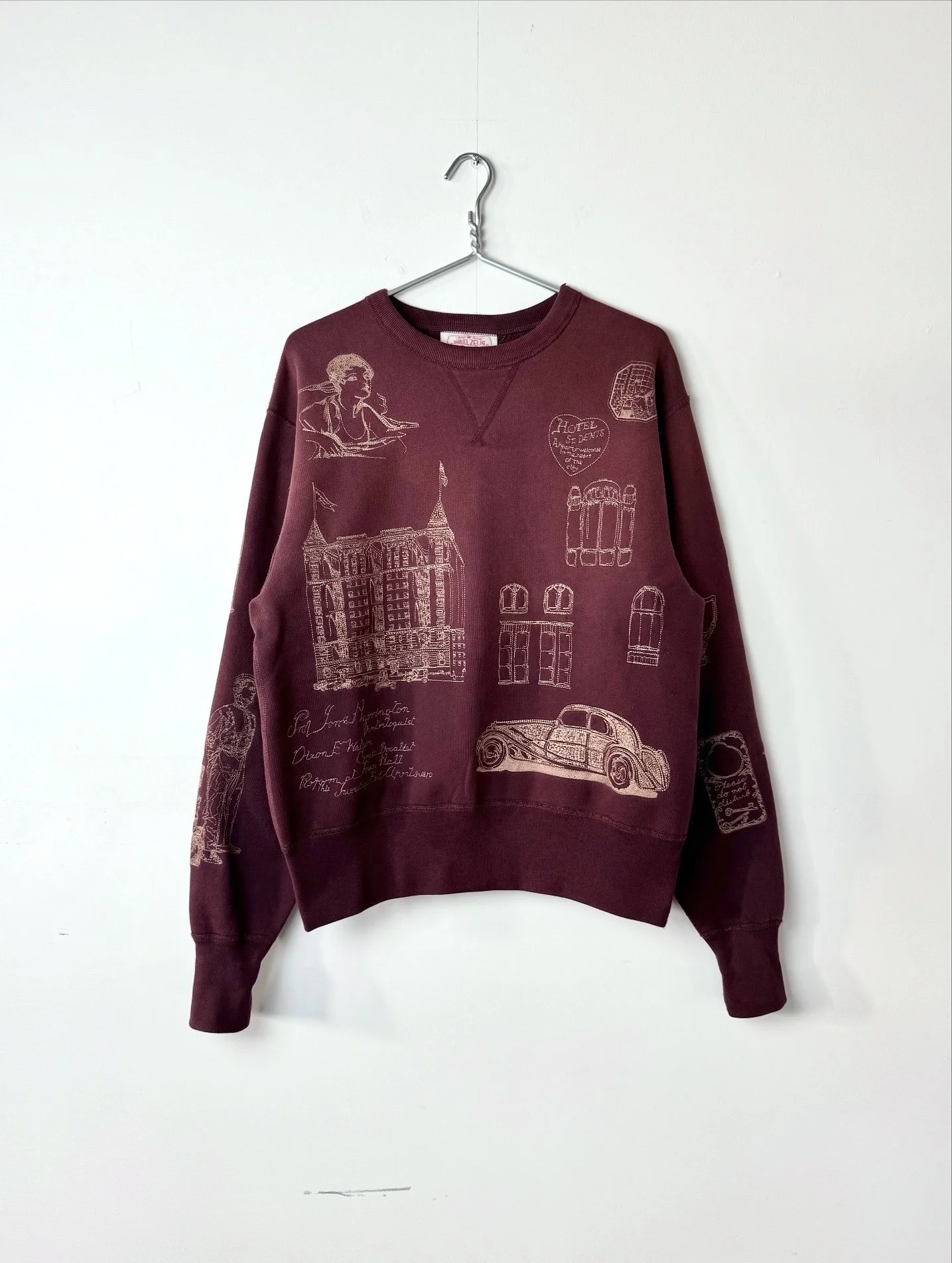 Samuel Zelig Hotel Crewneck