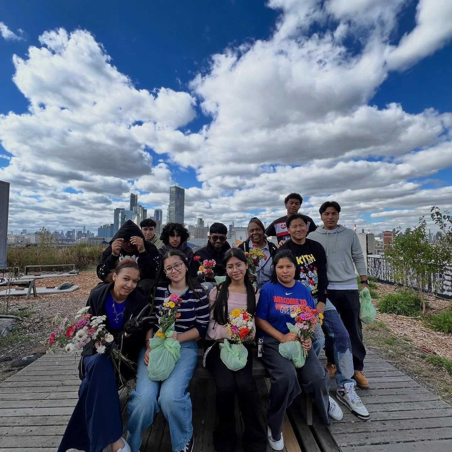 What a wonderful day to explore Sky Farm LIC and learn about farming here in NYC! Mr. Kyaw and students enjoyed their learning today, you can learn more here https://bgcqueens.org/sky-farm-lic

Thanks to Mr. K for organizing and thanks to SkyFarm LIC