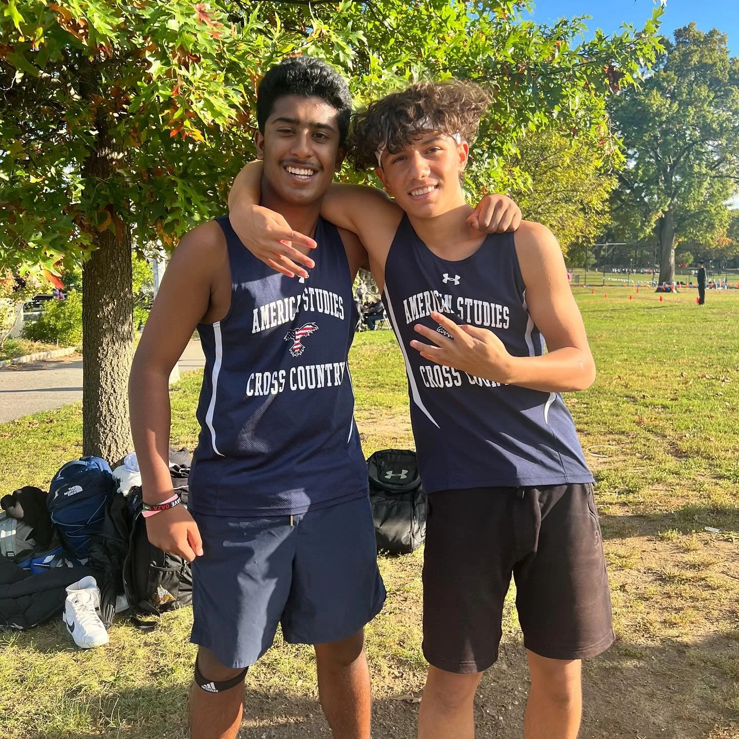 In other sports news, shout out to 9th graders Drin and Eli for their excellent performances at this week&rsquo;s Freshman cross country meet at Cunningham Park. Eli broke 10 minutes and got 8th place.  The top 10 kids received a prize (fanny pack). 