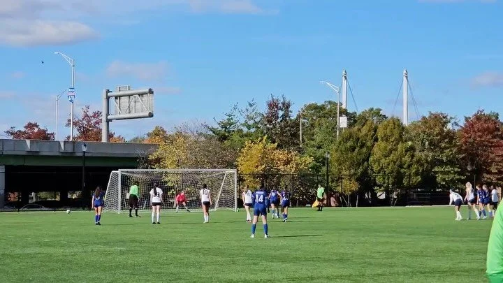 Sting soccer this morning, boys up first with a commanding 6-0 win!!!! On to the next round. Girls play at 11:30am. ⚽️ 🐝