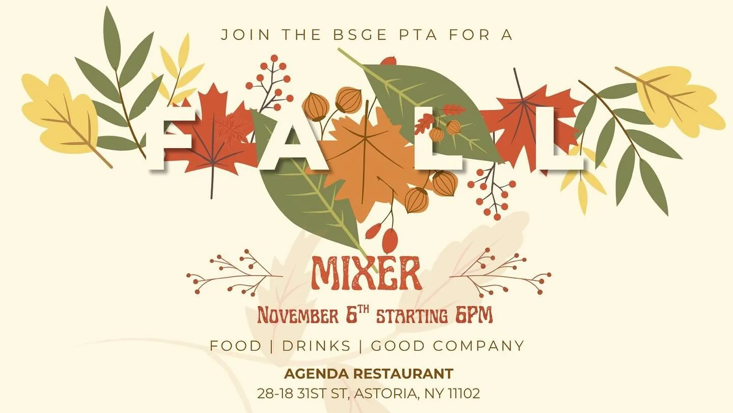 For staff, families and alumni (21 years or older), see note below from the PTA:

Hey all there is still time to join the PTA this Thursday for the mixer. Come get to know fellow parents and staff! Even if you come for just an hour&hellip;Hope to see
