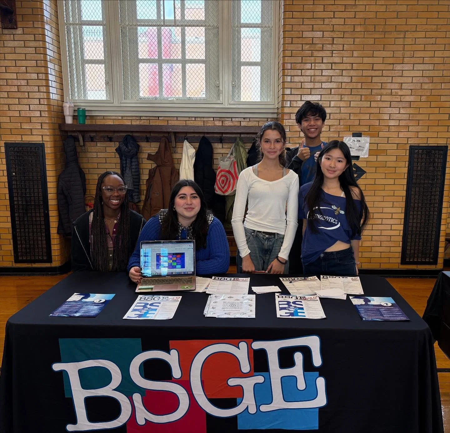 Representing BSGE at another high school fair! Admissions is open for 7th and 9th grade through MySchools.