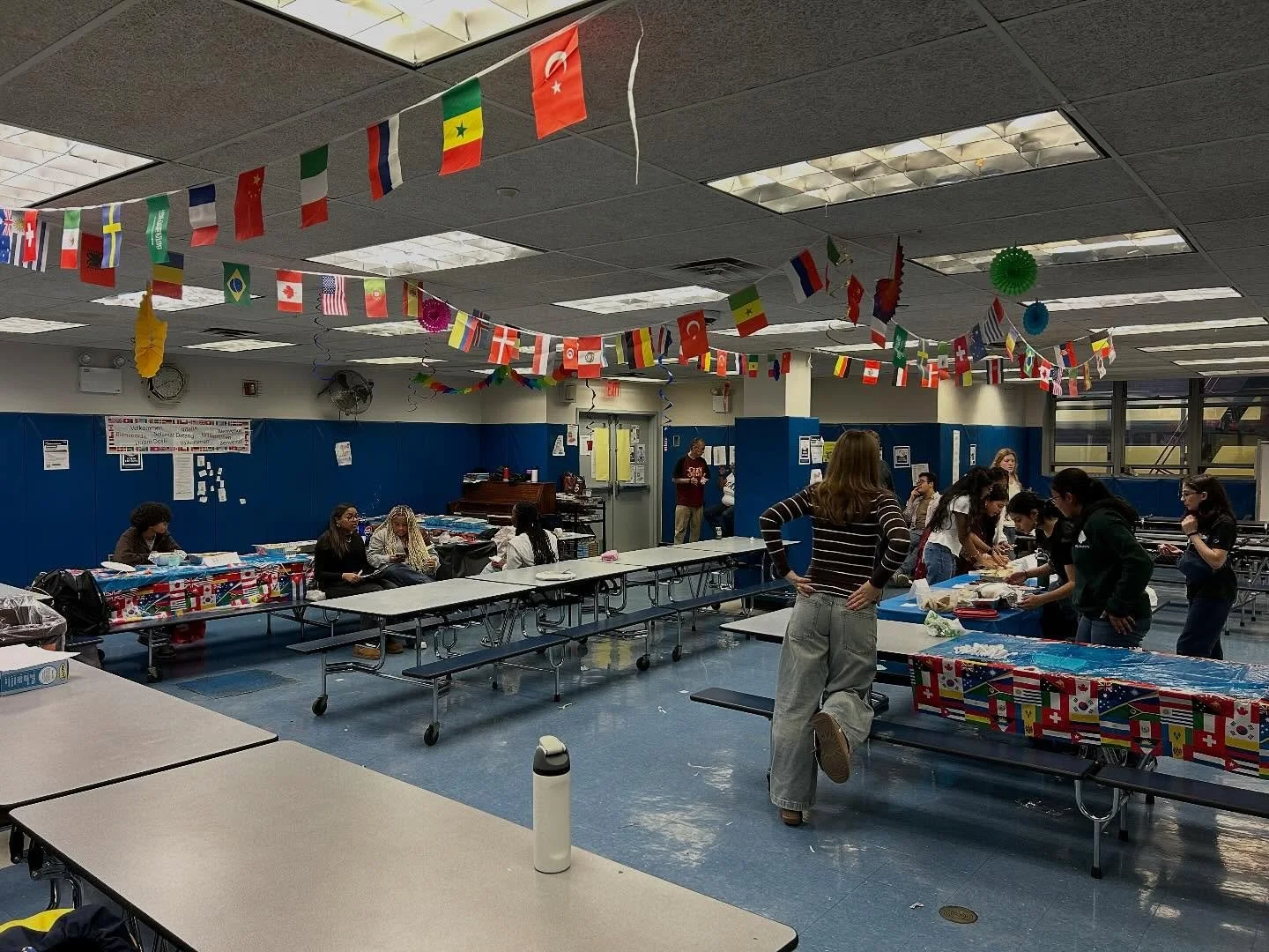 Our club sponsored International Food Festival was a delicious success!