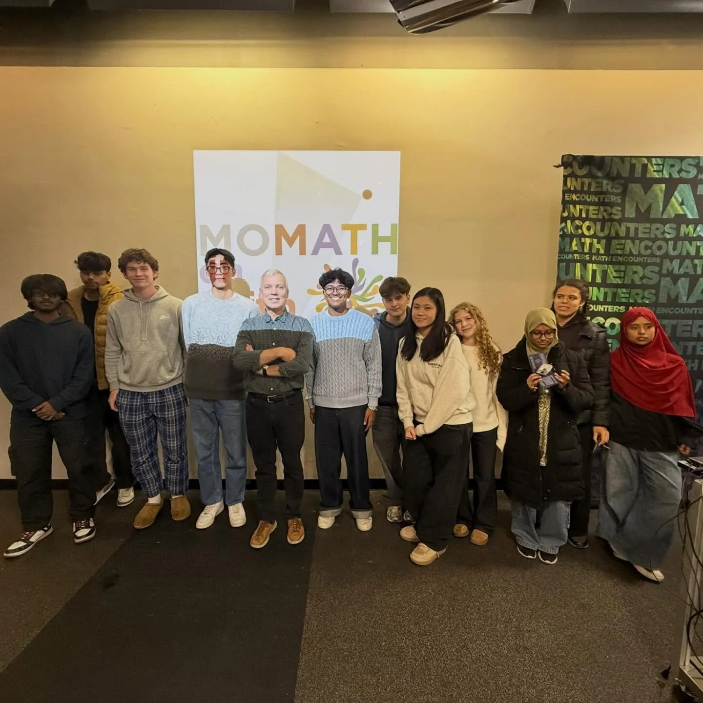 Shout out to Ms. Lamprini and Ms. Mun for their Math Encounters adventure yesterday!! Here&rsquo;s the update from Ms. Lamprini:

We attended a truly remarkable Math Encounters presentation at MoMath led by Dr. Richard Hammack, a distinguished profes