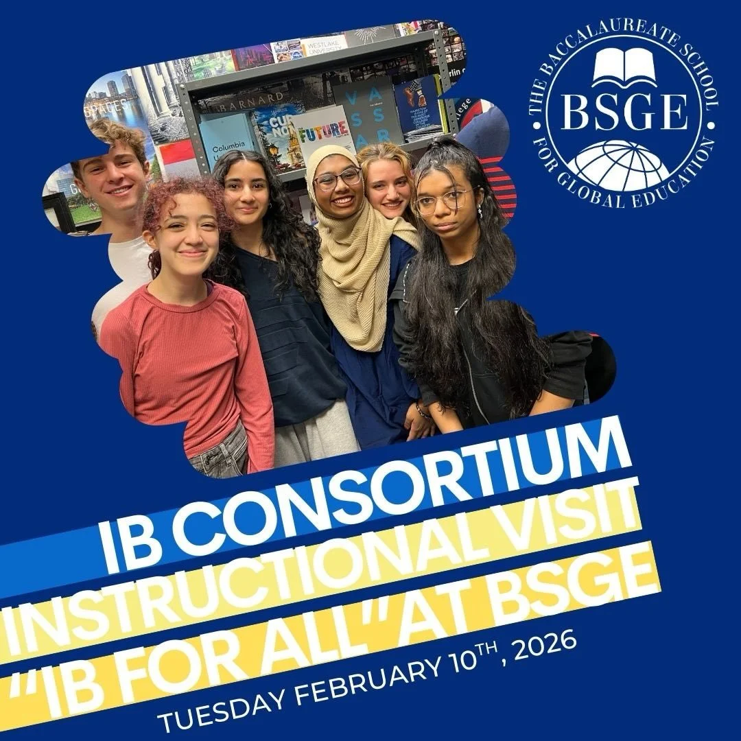 Academic excellence is happening right here in Astoria!

On February 10, BSGE is proud to host the IB Consortium for our &ldquo;IB for All&rdquo; instructional visit. We&rsquo;re opening our doors to show how a full-inclusion IB Diploma Programme cre