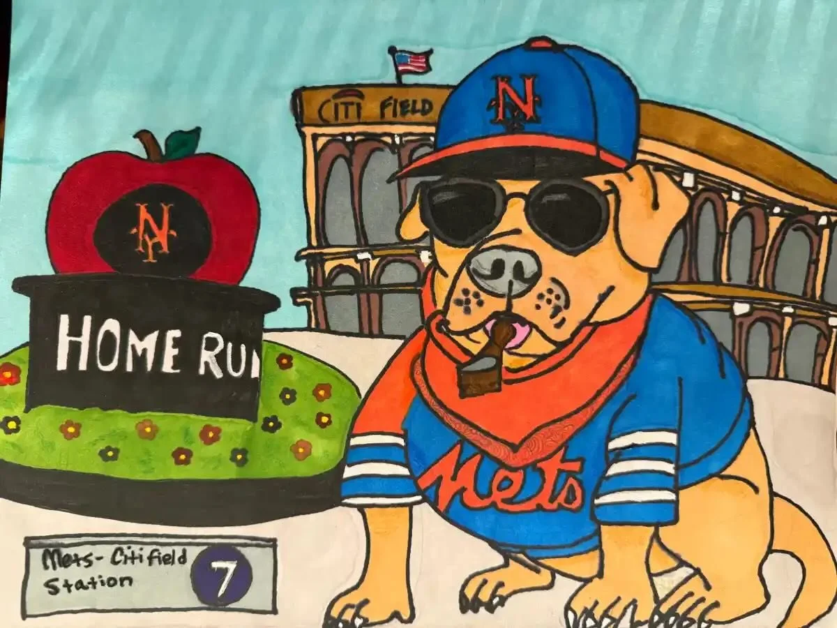 Celebrating 7th grader Alice as her artwork of &ldquo;Sushi&rdquo; was chosen as a finalist in the 2026 American Kennel Club (AKC) &ldquo;Meet the Breeds Art Contest&rdquo;, a citywide competition recognizing young artists in grades K-12.