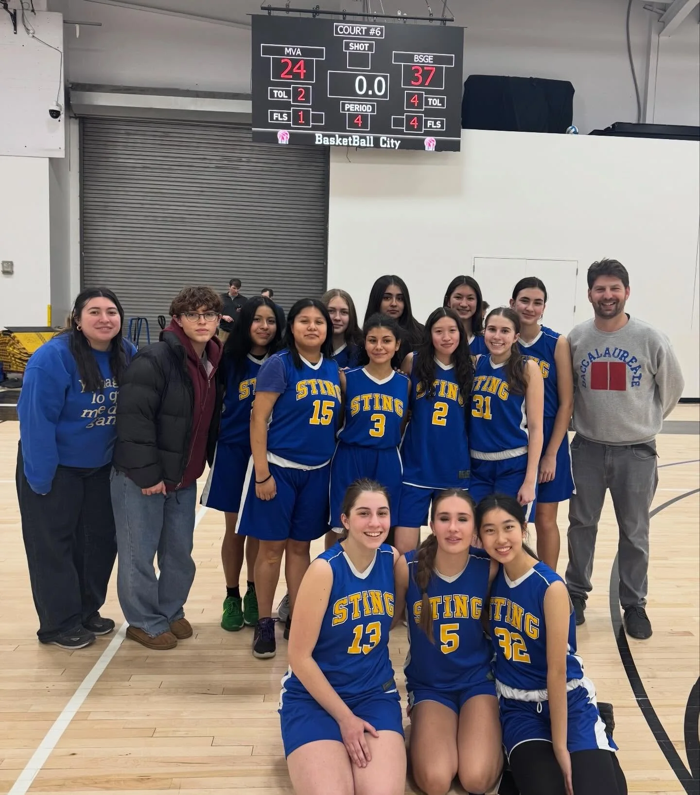 And that&rsquo;s the way we wrap up the season!!!!! Great job Sting 🐝 🏀