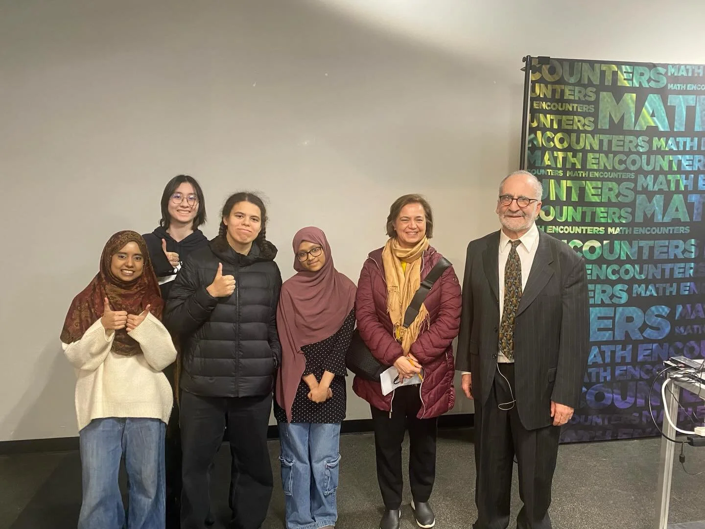 Ms. Lamprini and a group of our juniors headed to @momath1 for a fascinating &ldquo;Math Encounters&rdquo; lecture with Jonathan Schachter. They were also joined by a special guest, retired BSGE science teacher Dr. Helfenbein!

The talk was titled &l