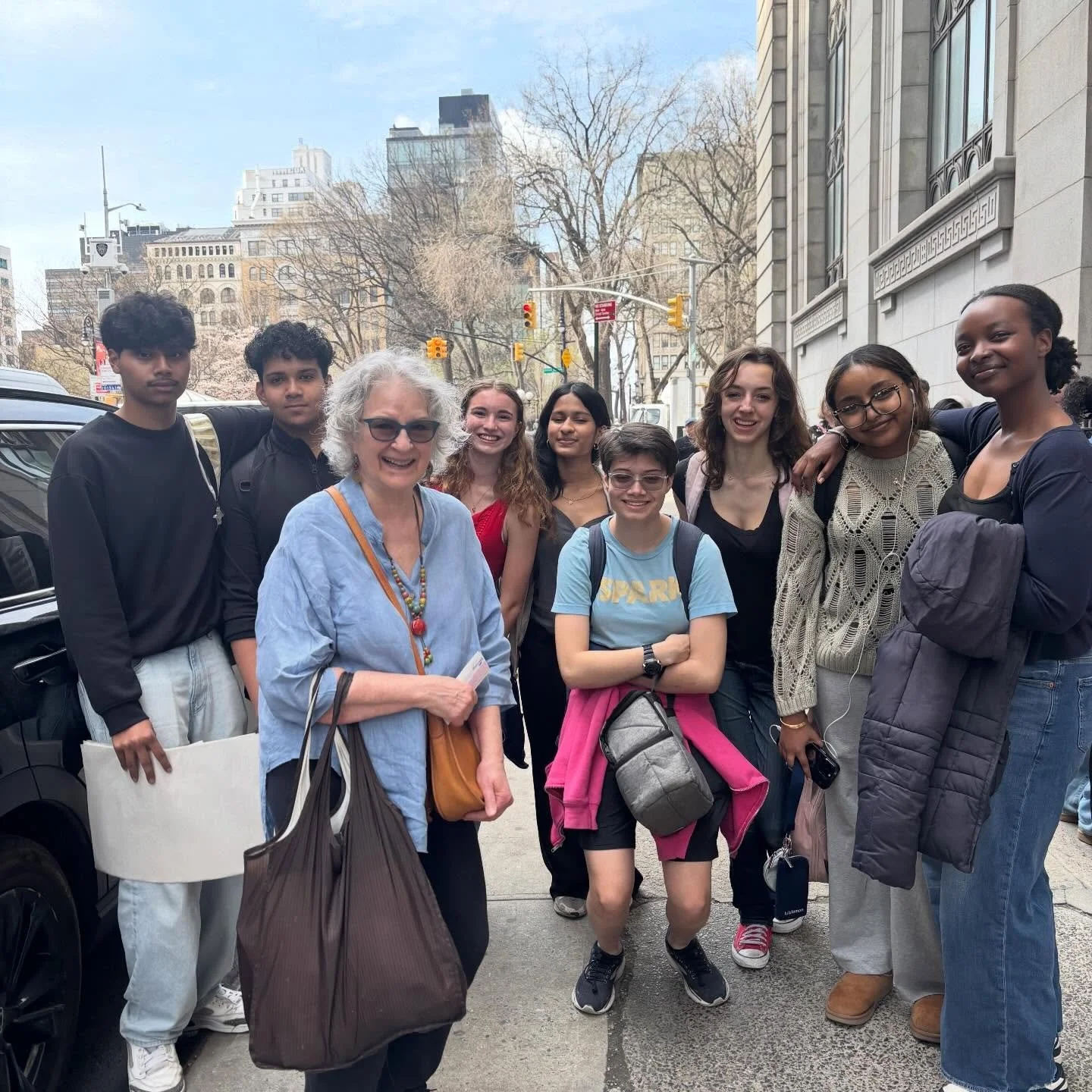 BSGE continues to flex their artistic muscles as part of TDF&rsquo;s Wendy Wasserstein program, thanks Ms. Hinson!