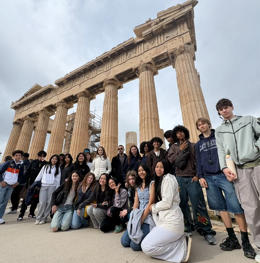 BSGE is busy seeing all the sites and eating all the food in Athens! Here&rsquo;s some photos from the beginning of their trip.