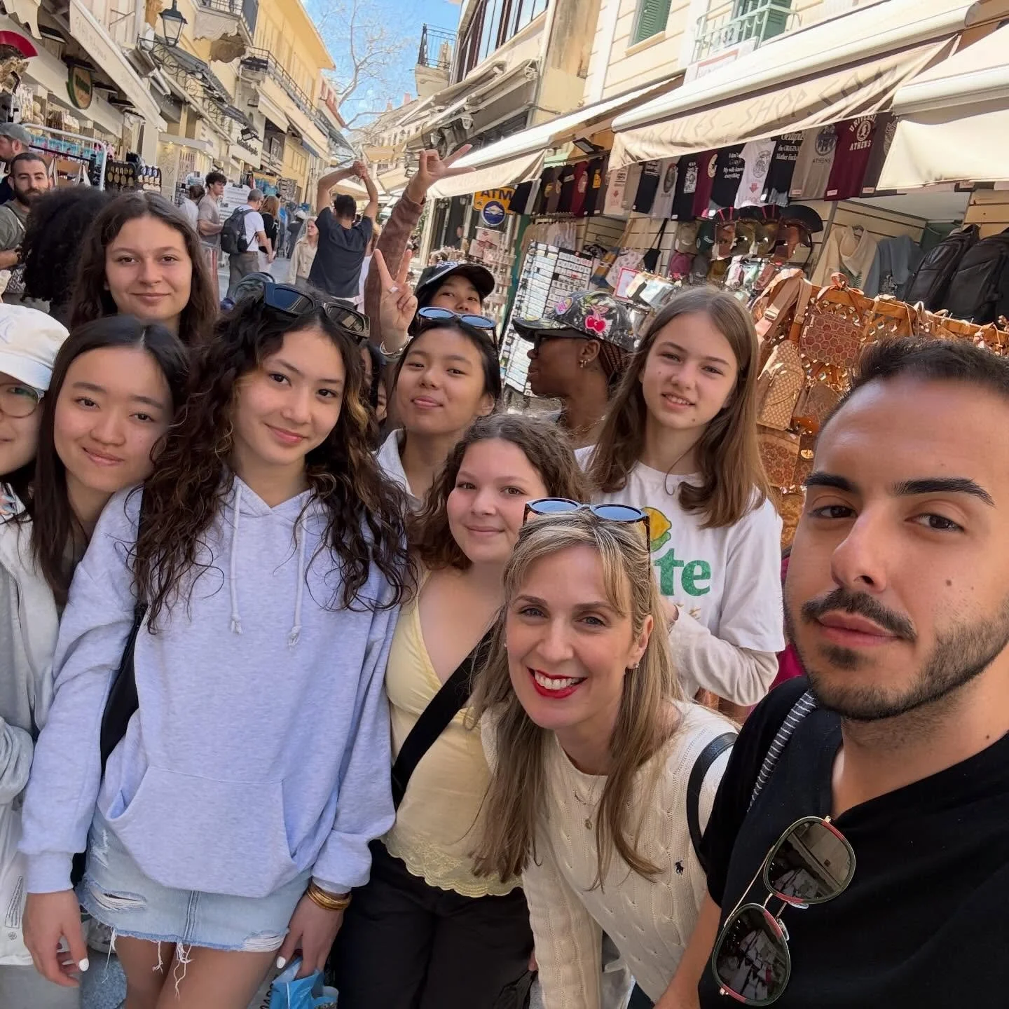 Our BSGE team is still exploring Greece and seemed to make new friends and run into one familiar face!