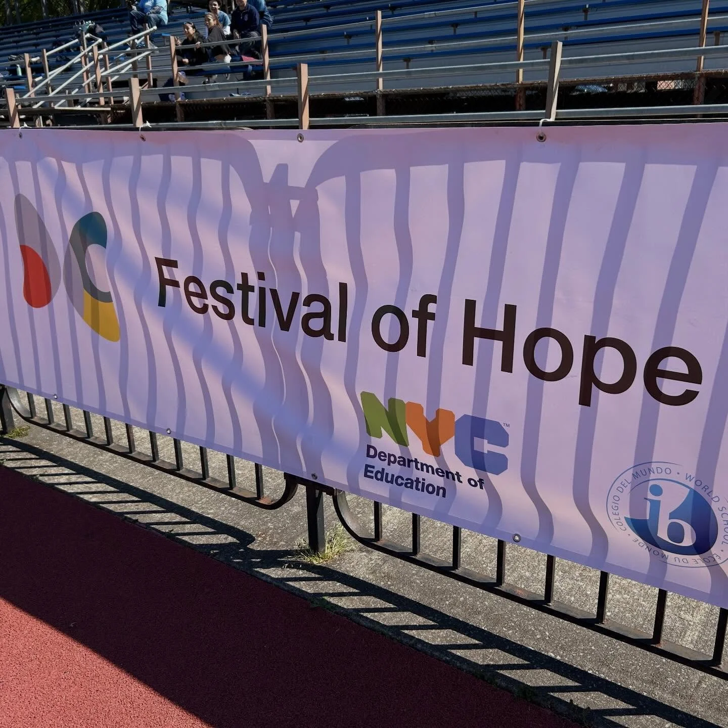 Festival of Hope/IB Pep Rally was a blast! 

Music, game shows, video games, football, soccer, volleyball, coloring, food on food, bounce castles, performances, CAS projects, pony rides, gorgeous weather, great company, this day had it all! Thanks to