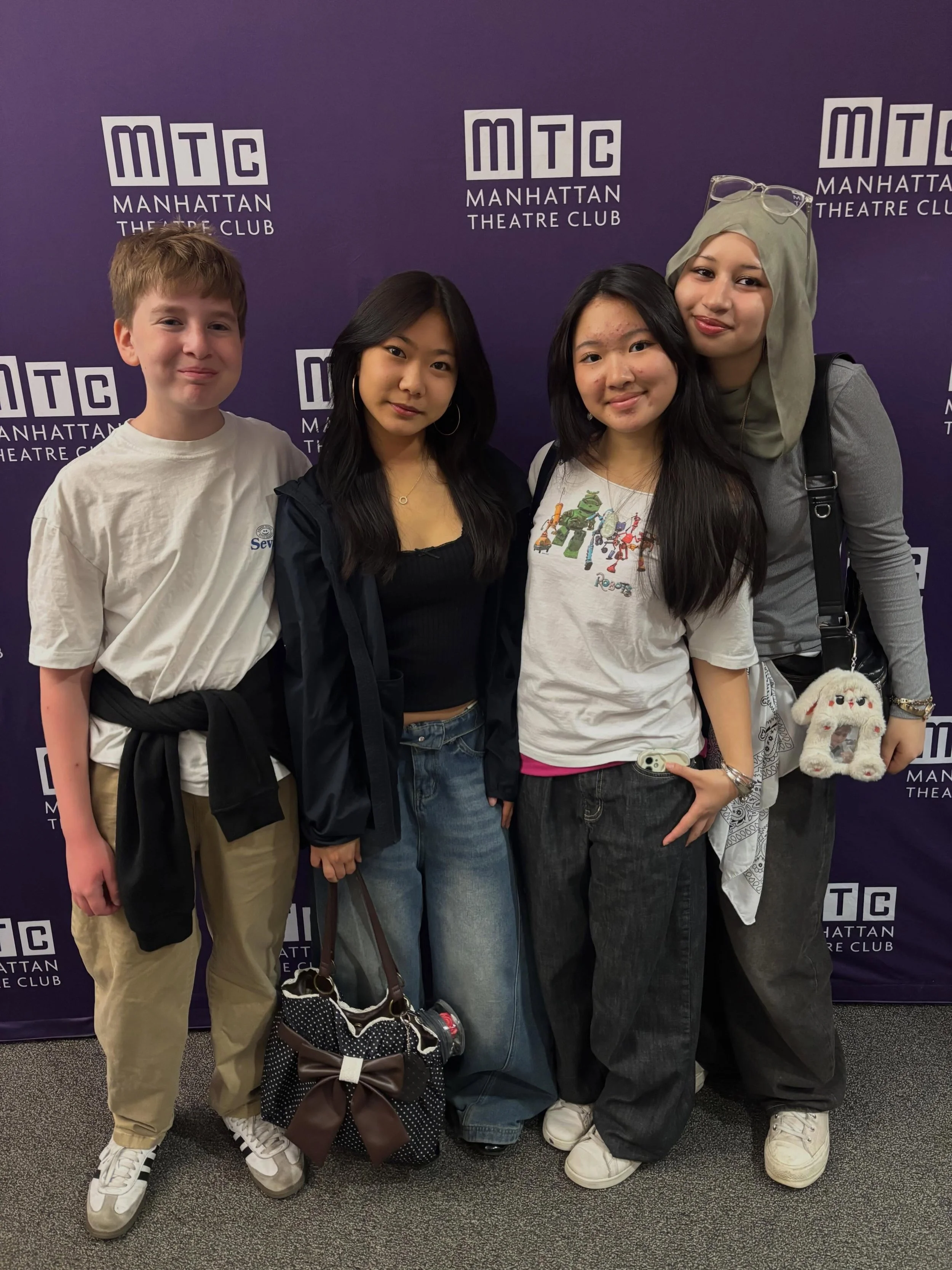 BSGE crew at MTC with Ms. Hinson and Ms. Kumar!