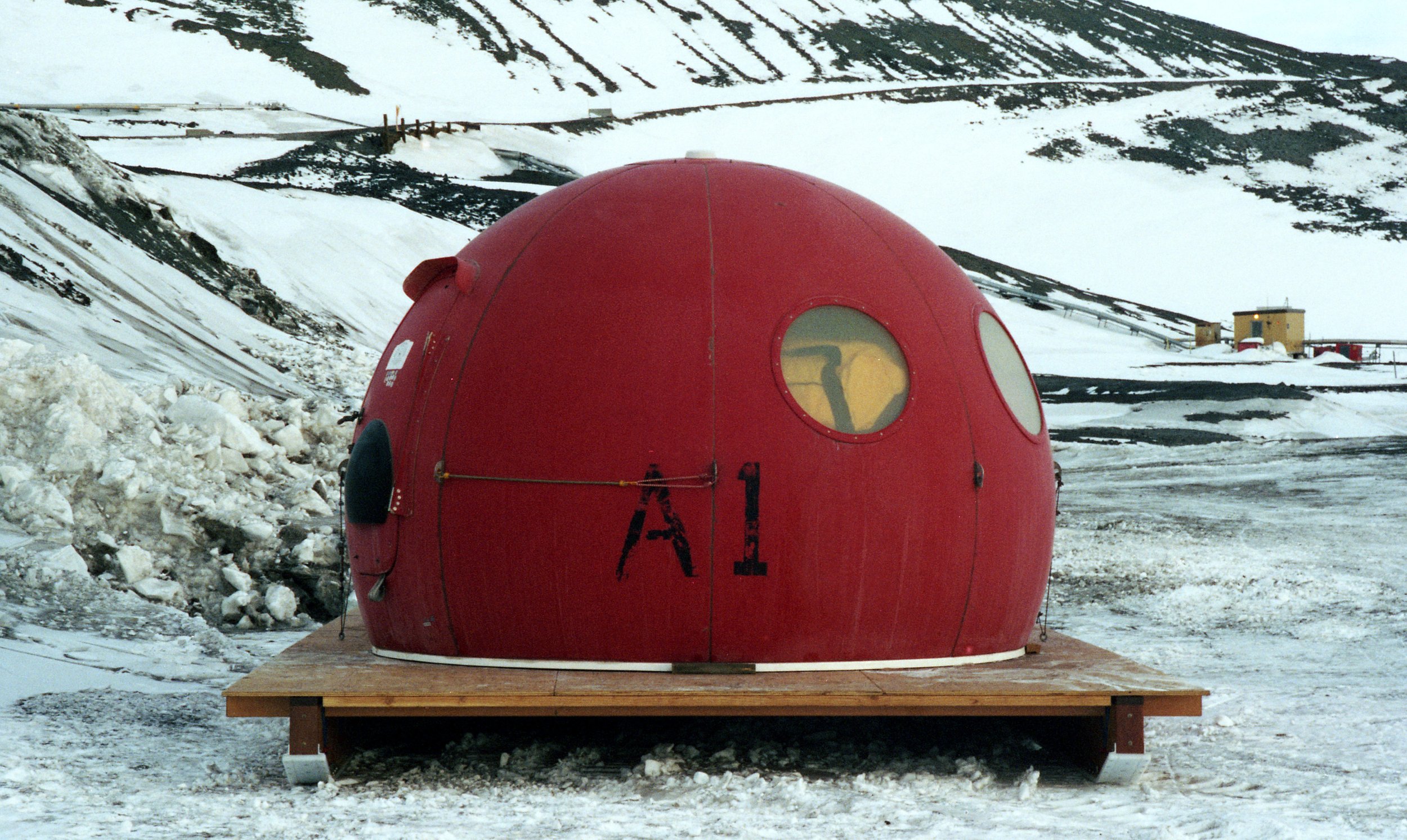 Apple shelter A1, Cape Armitage Loop (10" x 15" print)