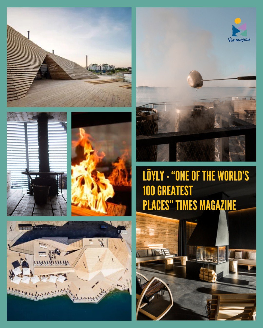 &Iacute; s&aacute;nusafar&iacute;inu okkar heims&aelig;kjum vi&eth; L&ouml;yly Sauna sem er eitt af flottustu s&aacute;num heims &ldquo;One of the World&rsquo;s 100 Greatest Places&rdquo; samkv&aelig;mt Times Magazine.

Vi&eth; heims&aelig;kjum s&aac