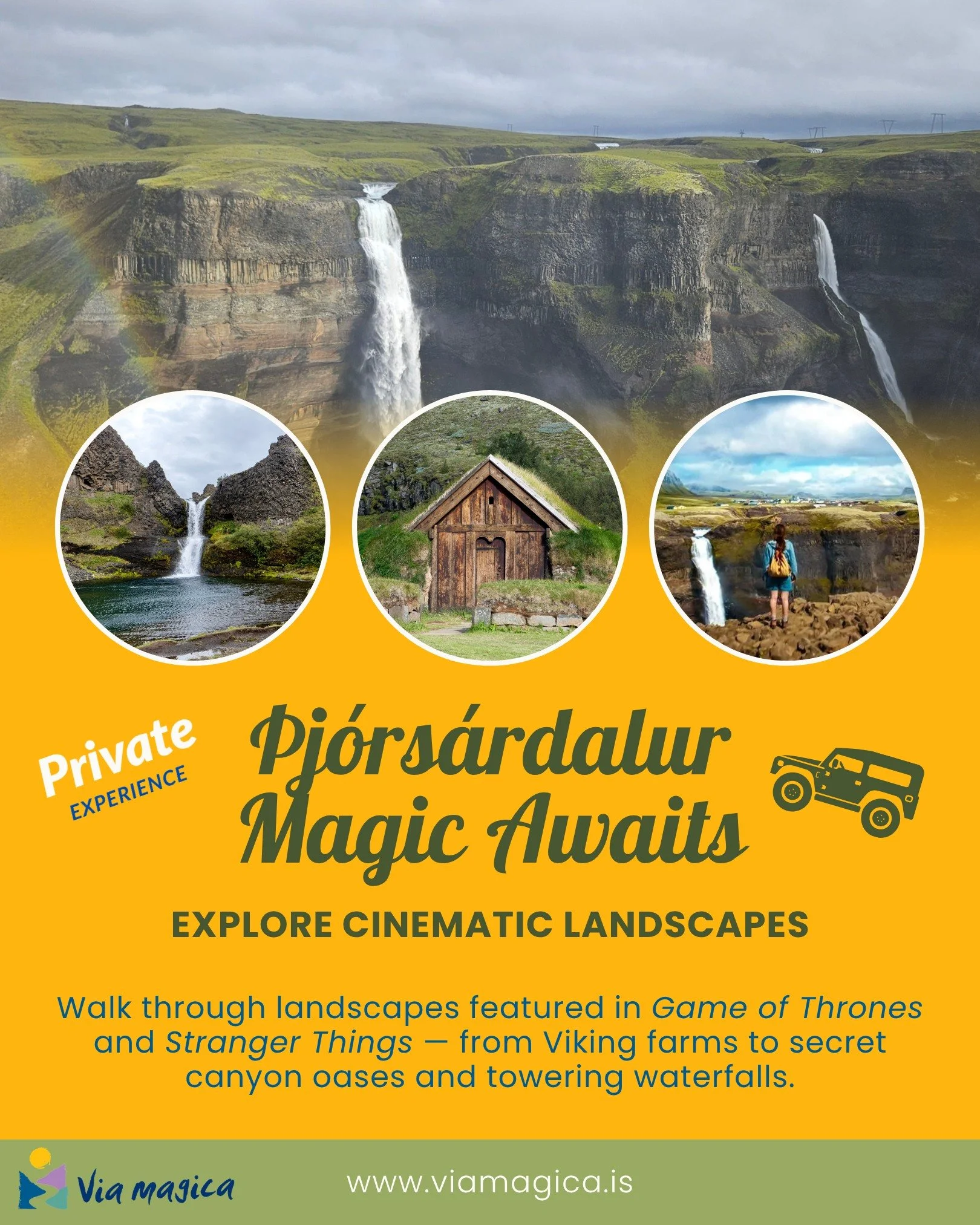 Get ready for some cinematic landscapes! Think Game of Thrones and Stranger Things. #iceland #gameofthrones #strangerthings