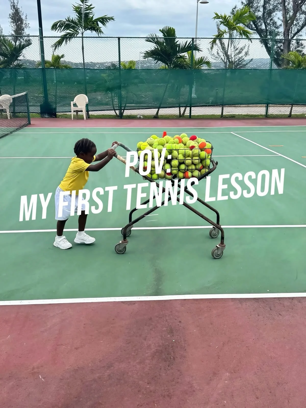Learning how to serve, swing, and have fun on the court! 🎾 My first tennis lesson was a hit! 💚

#TheIvyAcademy #PrepSchool #MontegoBay #EarlyChildhoodEducation #TennisLesson