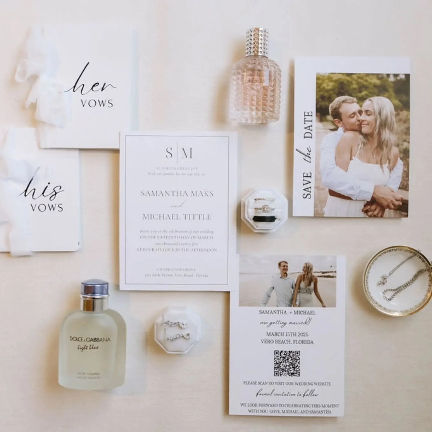 Every detail of Sam &amp; Michael&rsquo;s day felt purposeful, meaningful, and so very them. From lush greenery and soft candlelight to bold black accents and even a sweet nod to their pup on the cake 🐾 ... everything told their story.

Sam had such