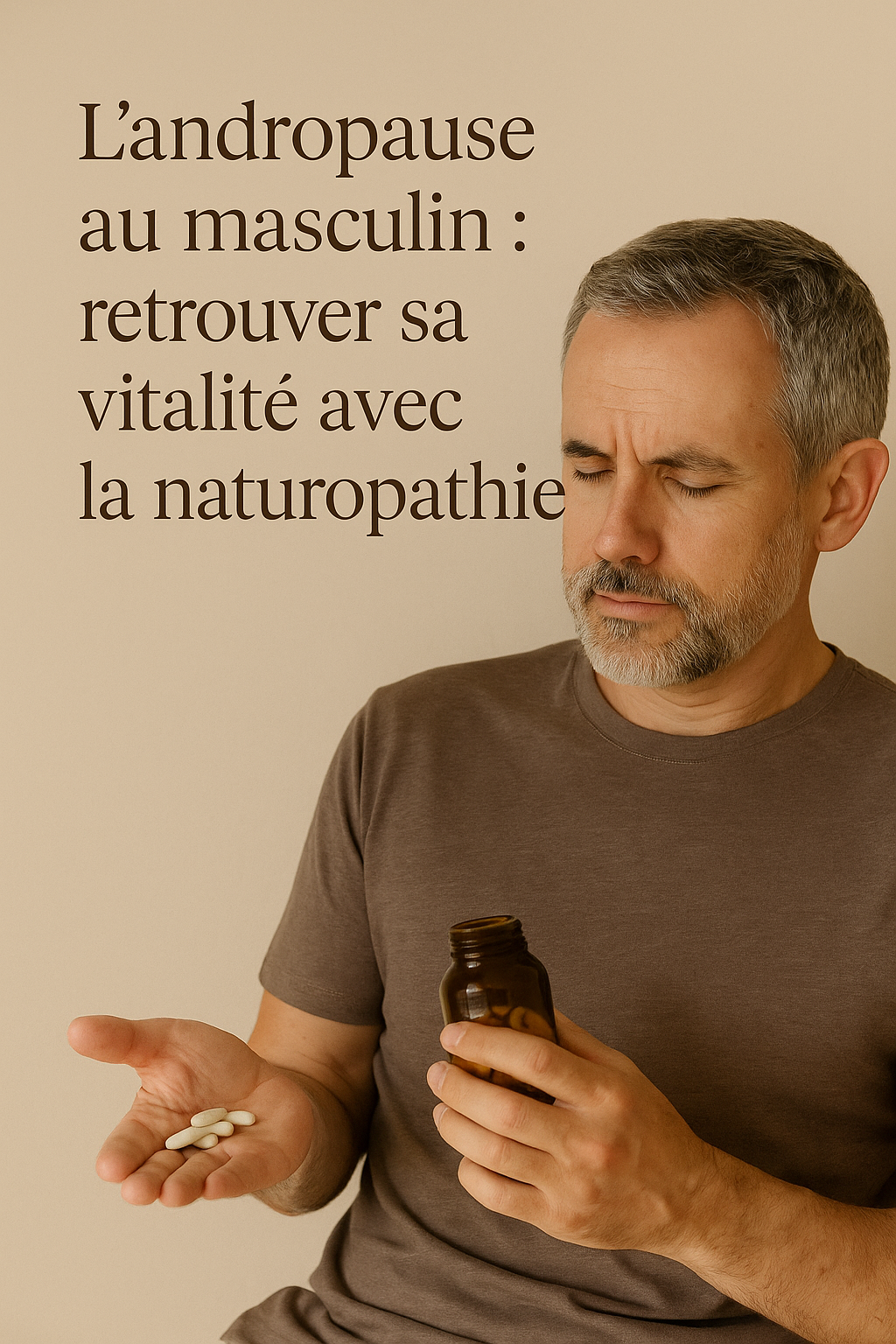 L’andropause au masculin : retrouver sa vitalité avec la naturopathie