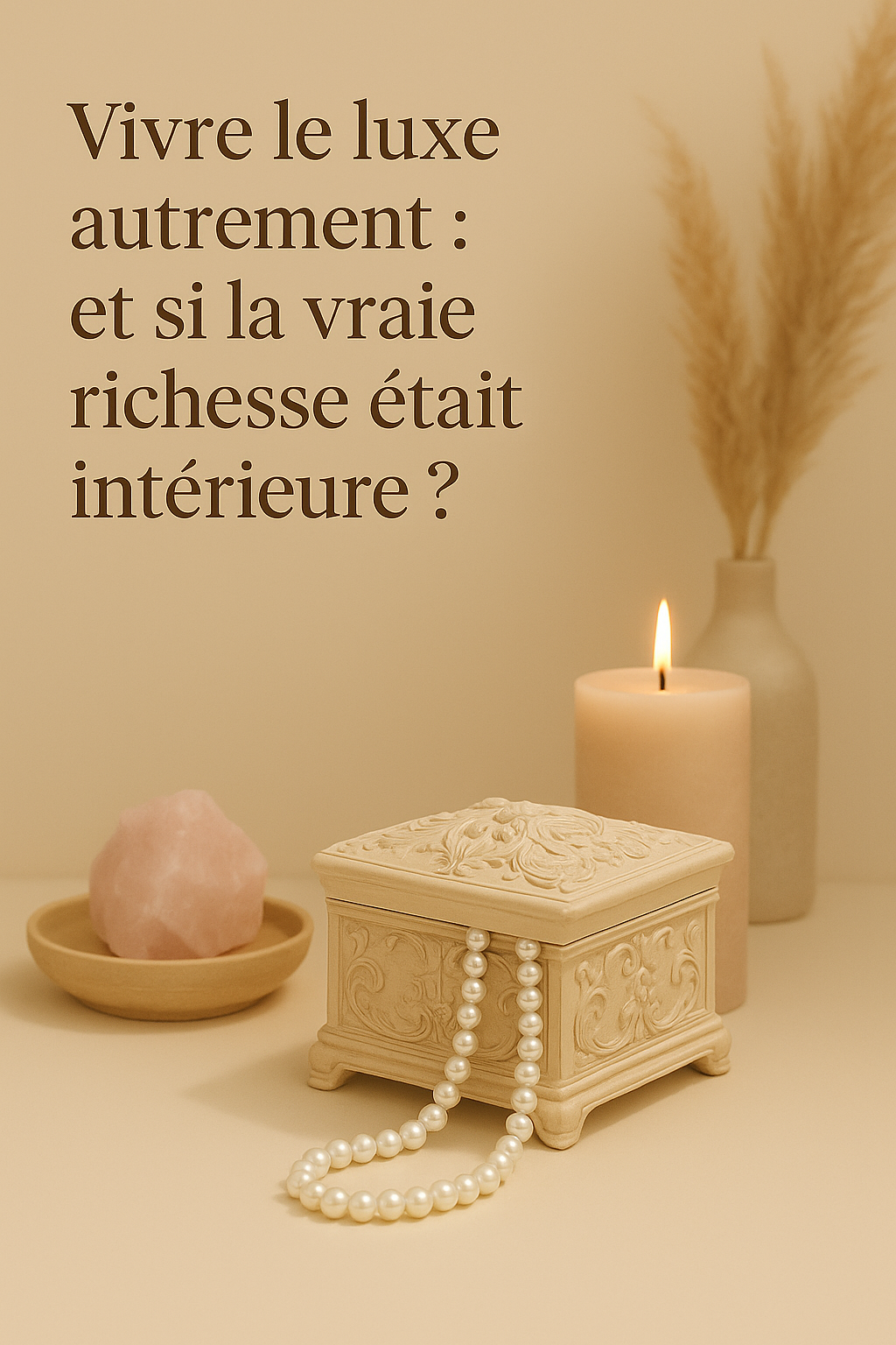 Vivre le luxe autrement : et si la vraie richesse était intérieure ?
