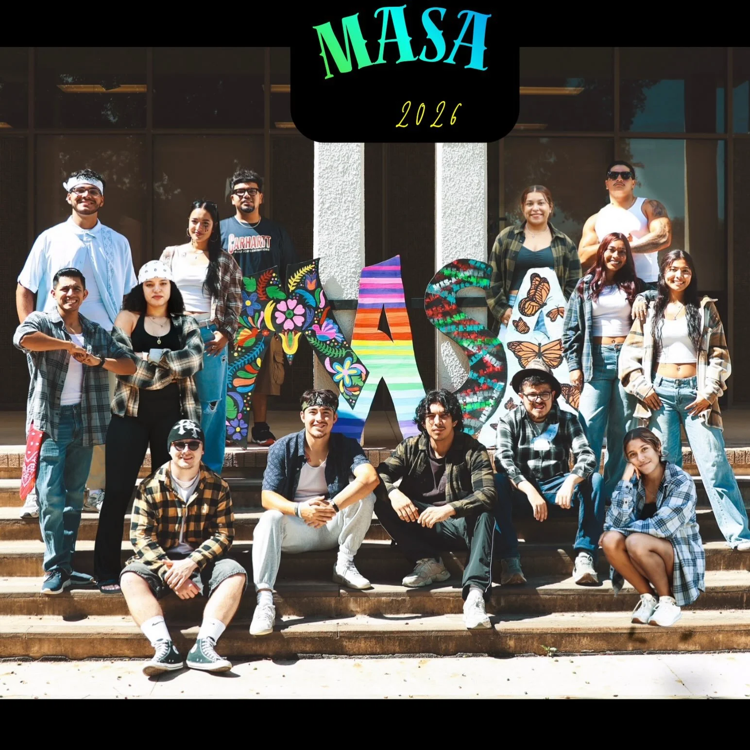 The 2026 MASA Crew! Chola/o Days! ❤️&zwj;🔥

Introducing our 2026 MASA members and officers putting in the work behind the scenes to bring you M&Aacute;S AMOR FEST!