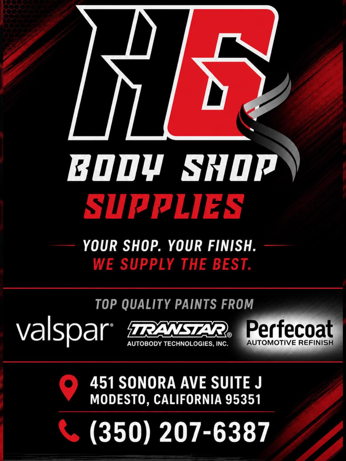 Looking for the right supplies without breaking the budget? 

❕ HG Body Shop Supplies has you covered❕

From high-quality auto body materials to accurate paint matching, we make sure you get exactly what you need for your project. 🔺

We take the tim