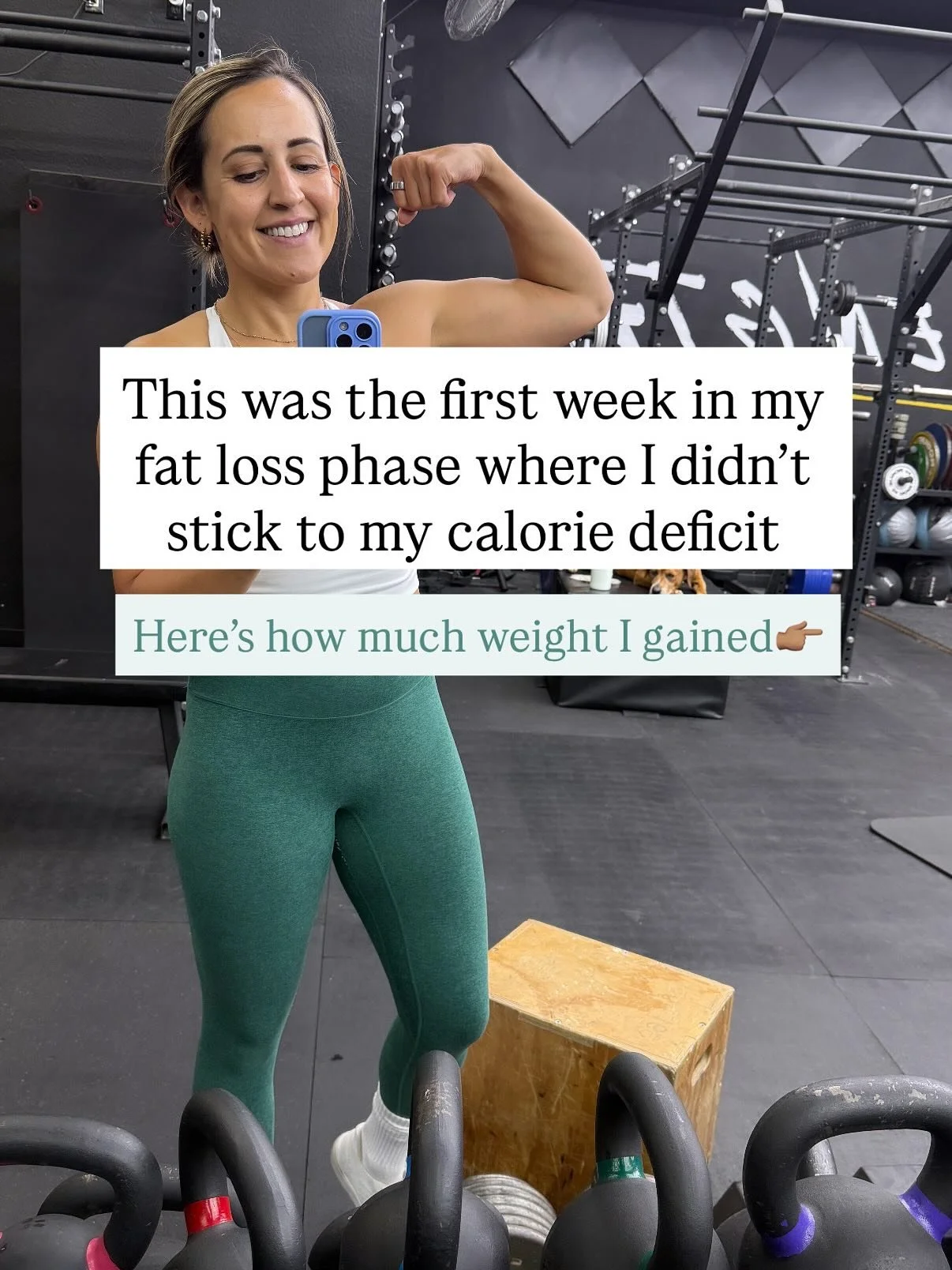 This is your reminder&hellip;

You&rsquo;re not a failure for going over your calories if you&rsquo;re in a fat loss phase. 

You, my friend, are human.

Take. Your. Time. 

It is your journey. And the more you can focus on what&rsquo;s sustainable f