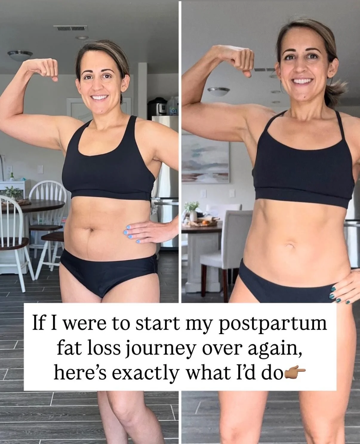 If there&rsquo;s one piece of advice I could give you on your postpartum weight loss journey, it&rsquo;s this👇🏽

Take. Your. Time.

One of the biggest mistakes I see women make &mdash; especially the ones who end up gaining the weight back &mdash; 