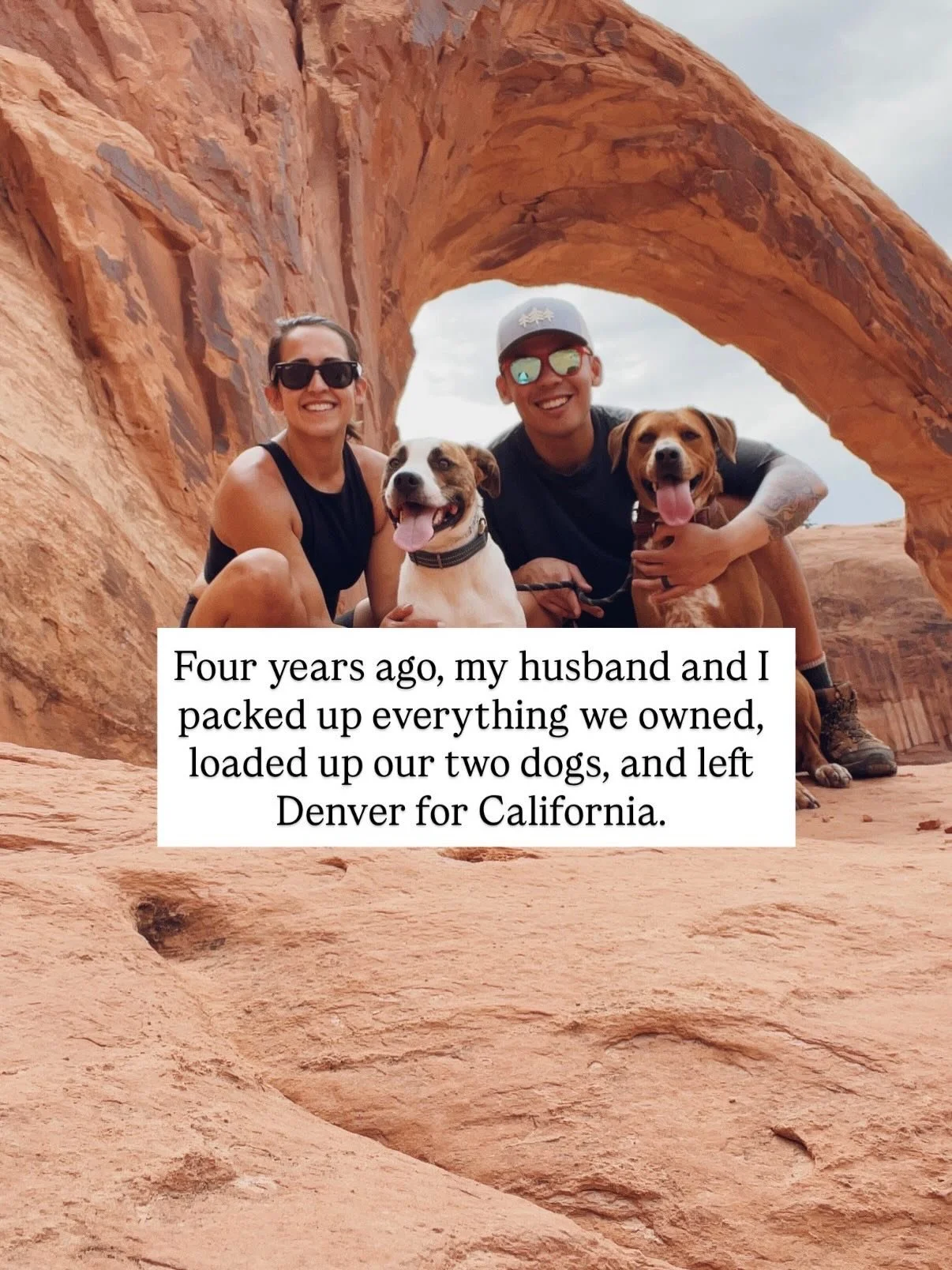 This is truly the most bittersweet announcement

We are so excited for this next chapter&mdash;being closer to family &amp; friends, having more space, and seeing all that Virginia has to offer. 

And at the same time, I&rsquo;m so heartbroken at lea