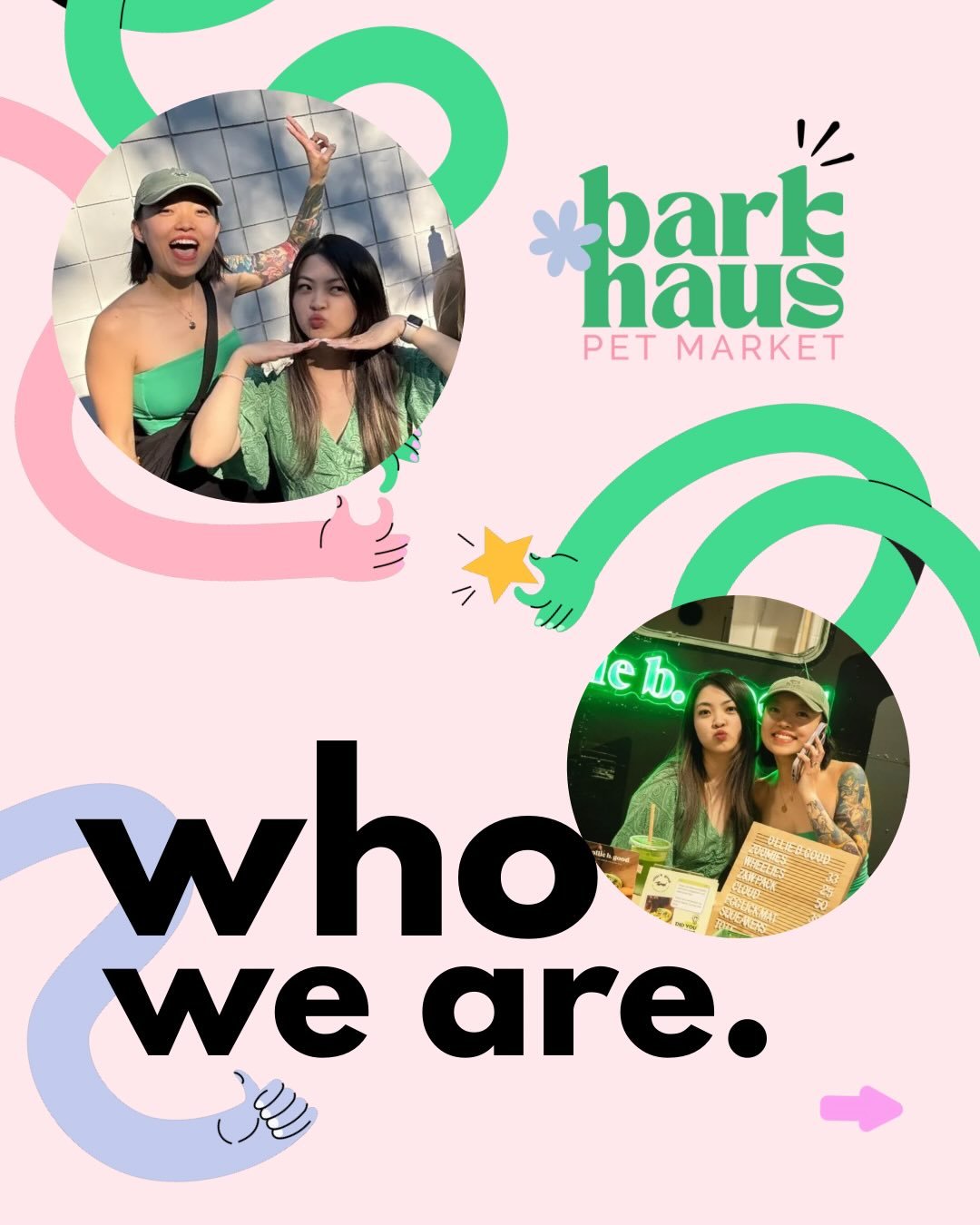 🙂&zwj;&harr;️ Yes you heard it right, it&rsquo;s only our second year that @pupworldwear &amp; @ollieb.good are coming back to bring @barkhausmarket to life! 

If you didn&rsquo;t know already we have our own small businesses and to celebrate our 1 