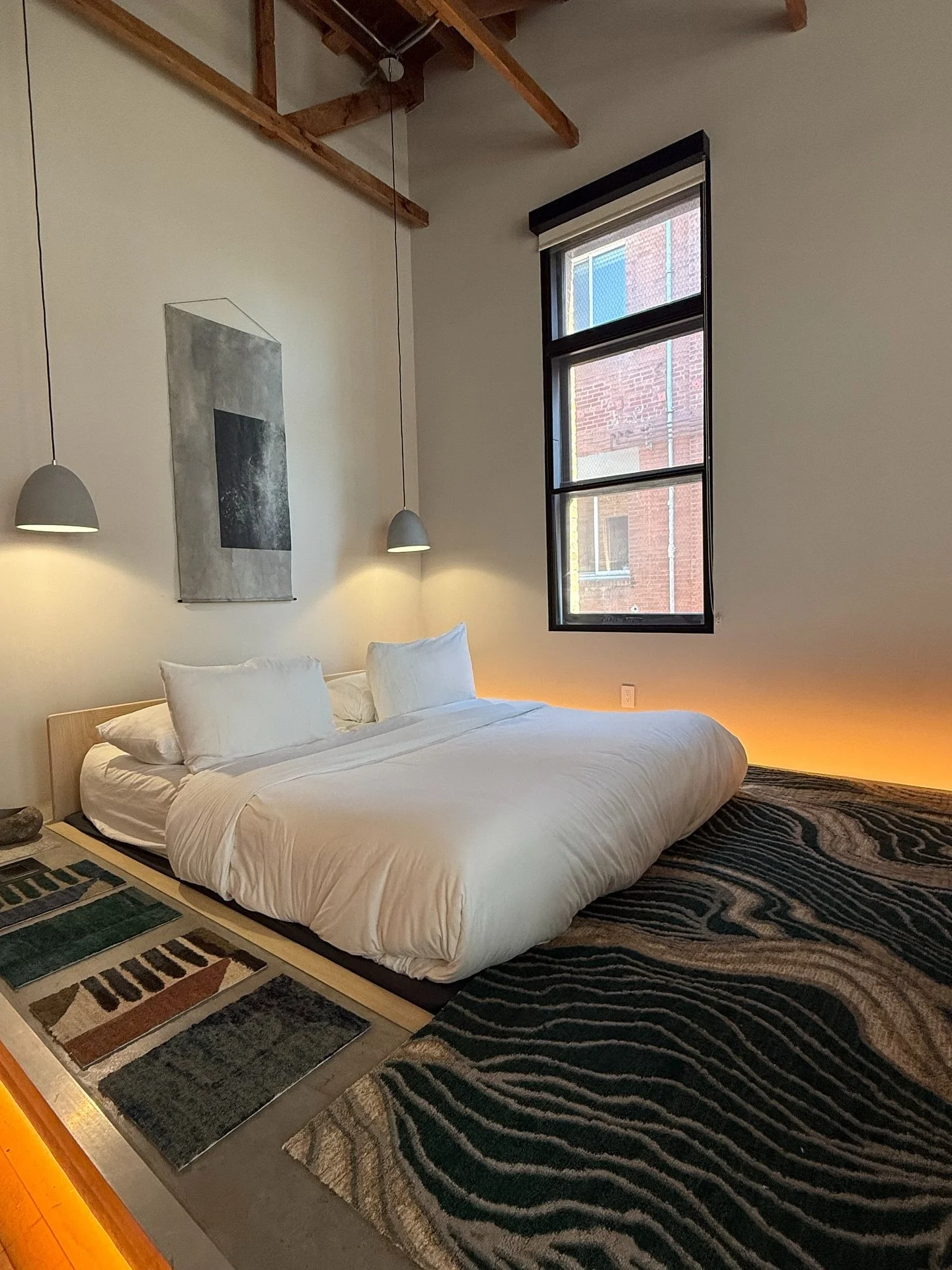 Last night, TDP hosted an intimate presentation of Ege Carpets&rsquo; newest collection, Abstract, at the Kodo Hotel in DTLA. 

Inspired by art, texture, and tonal layering, Abstract felt right at home in Kodo&rsquo;s refined, minimalist setting. 

T