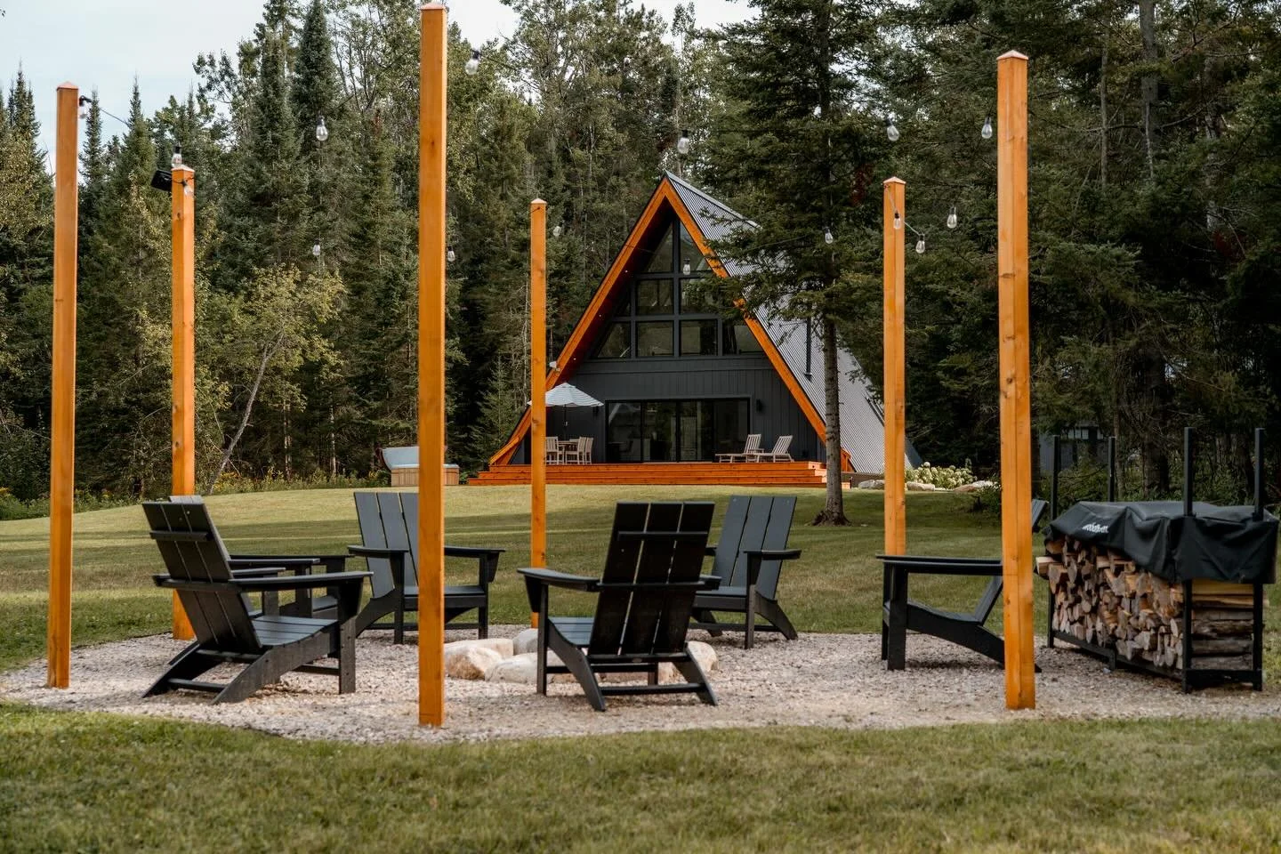 Spring weather is right around the corner! Can&rsquo;t wait for things to start to come alive at @treetops_ayframe !