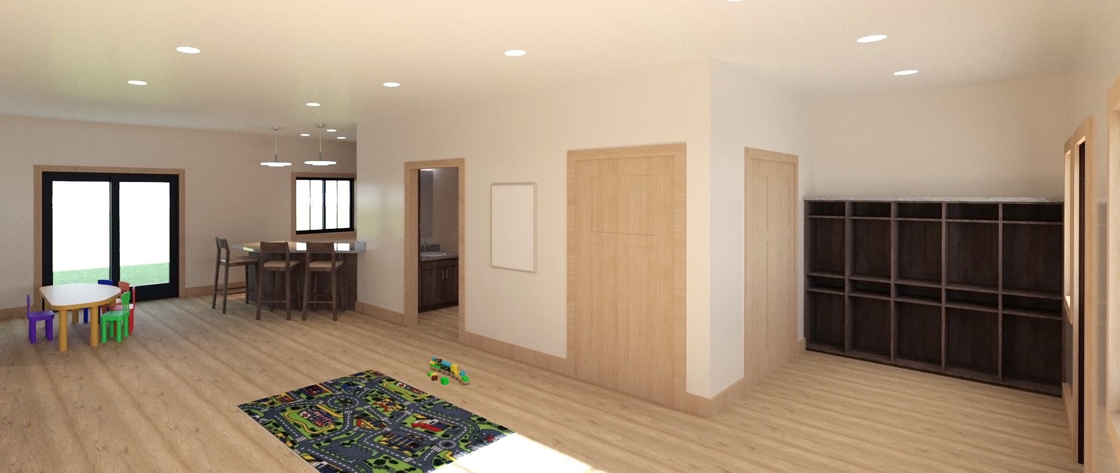 Drop-Off & Play Area