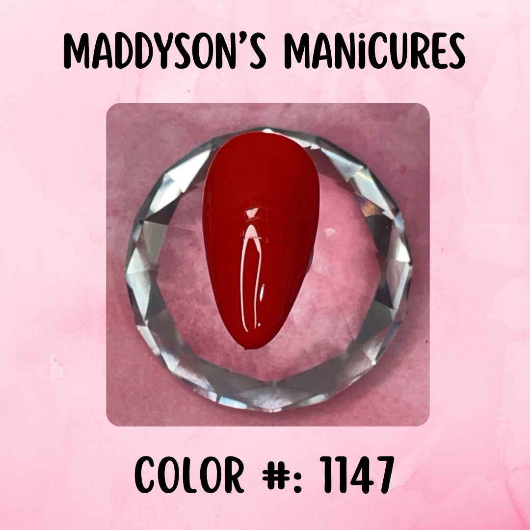 1147: A Red-Vivial City - OPI Gel