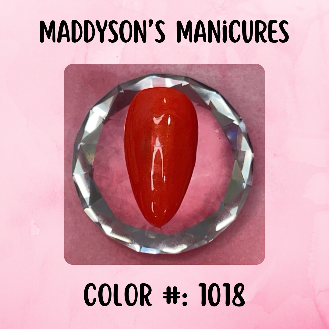 OPI Gel: I Eat Mainely Lobster  (#1018)