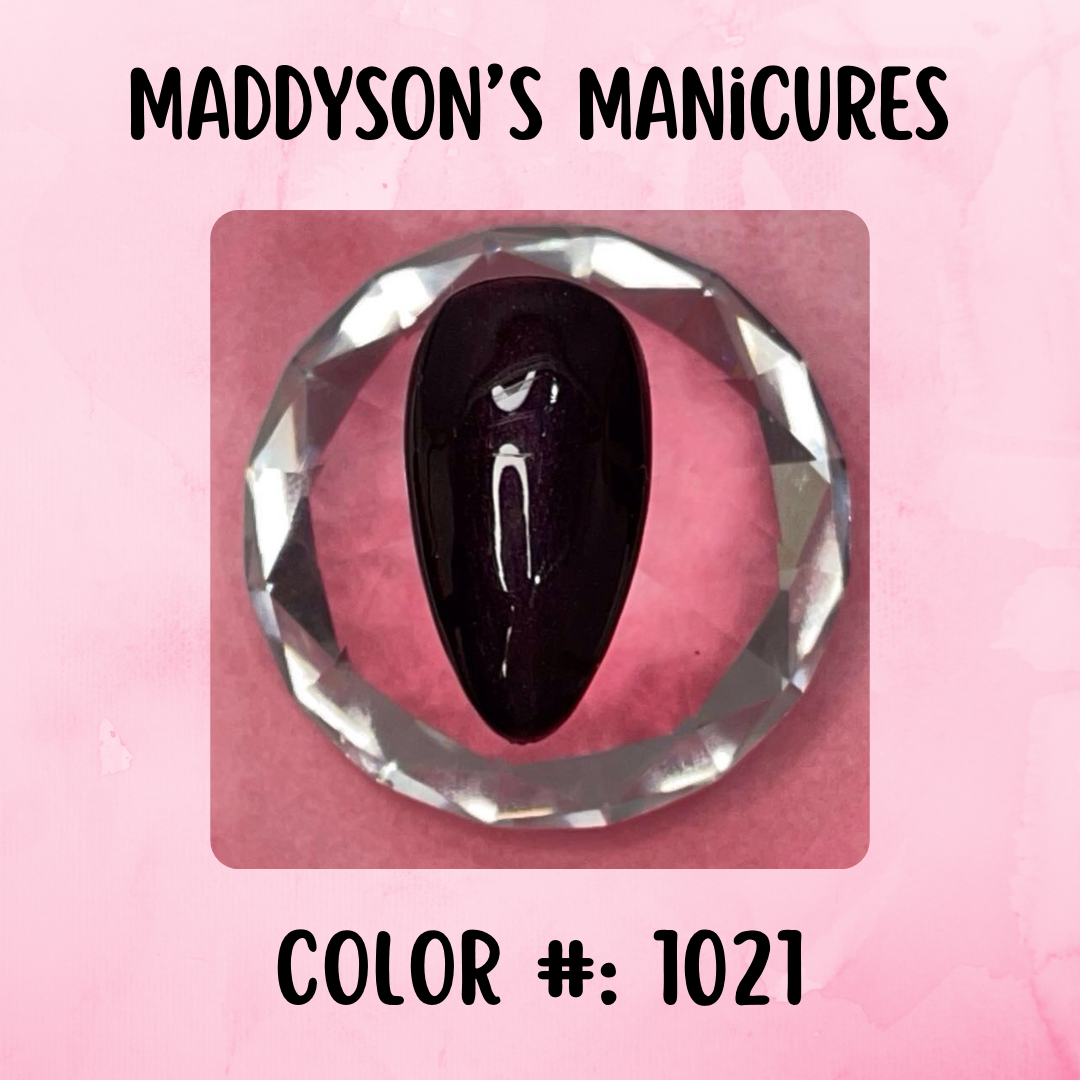 OPI Gel:  Black Cherry Chutney (#1021)