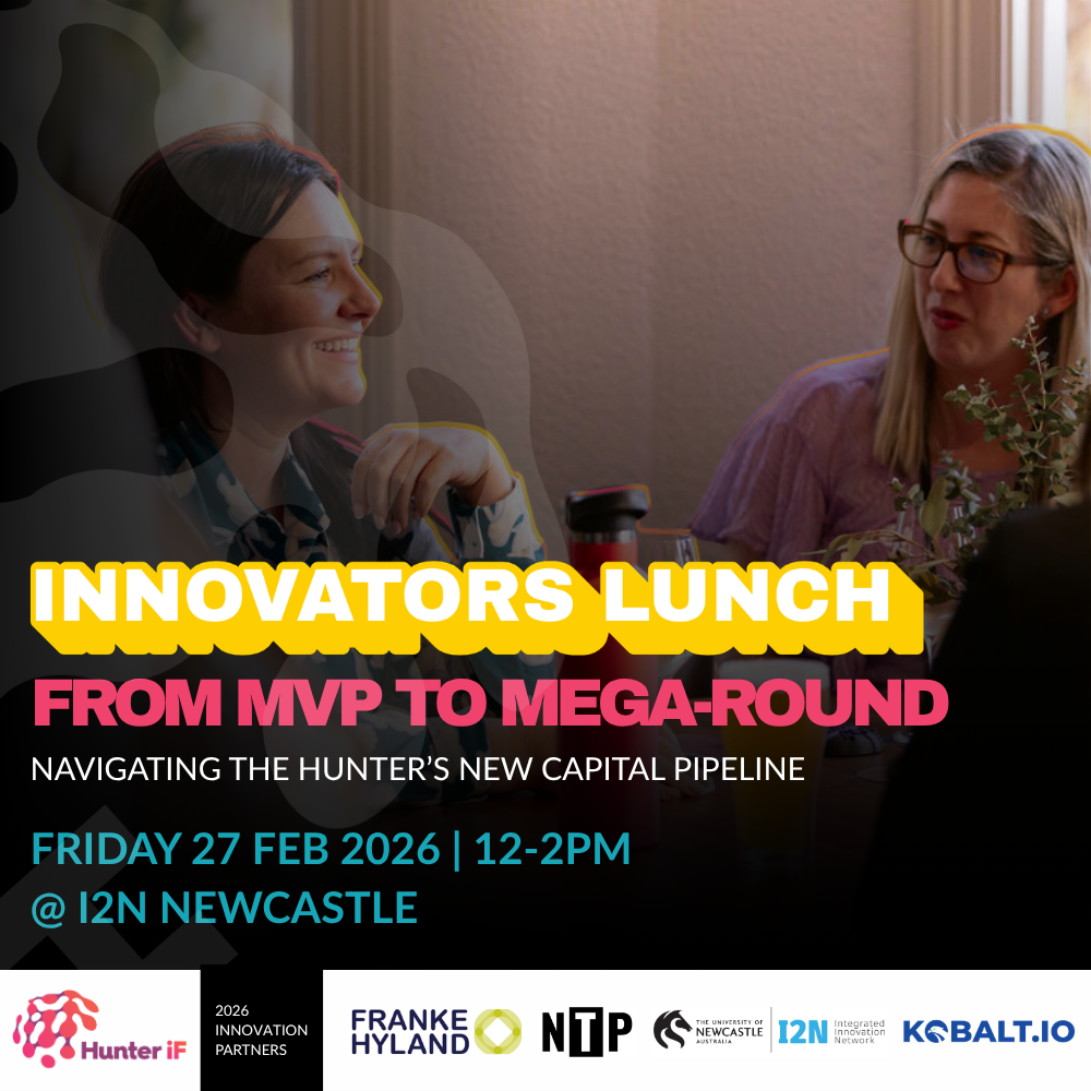 Innovators Lunch - From MVP to Mega-Round