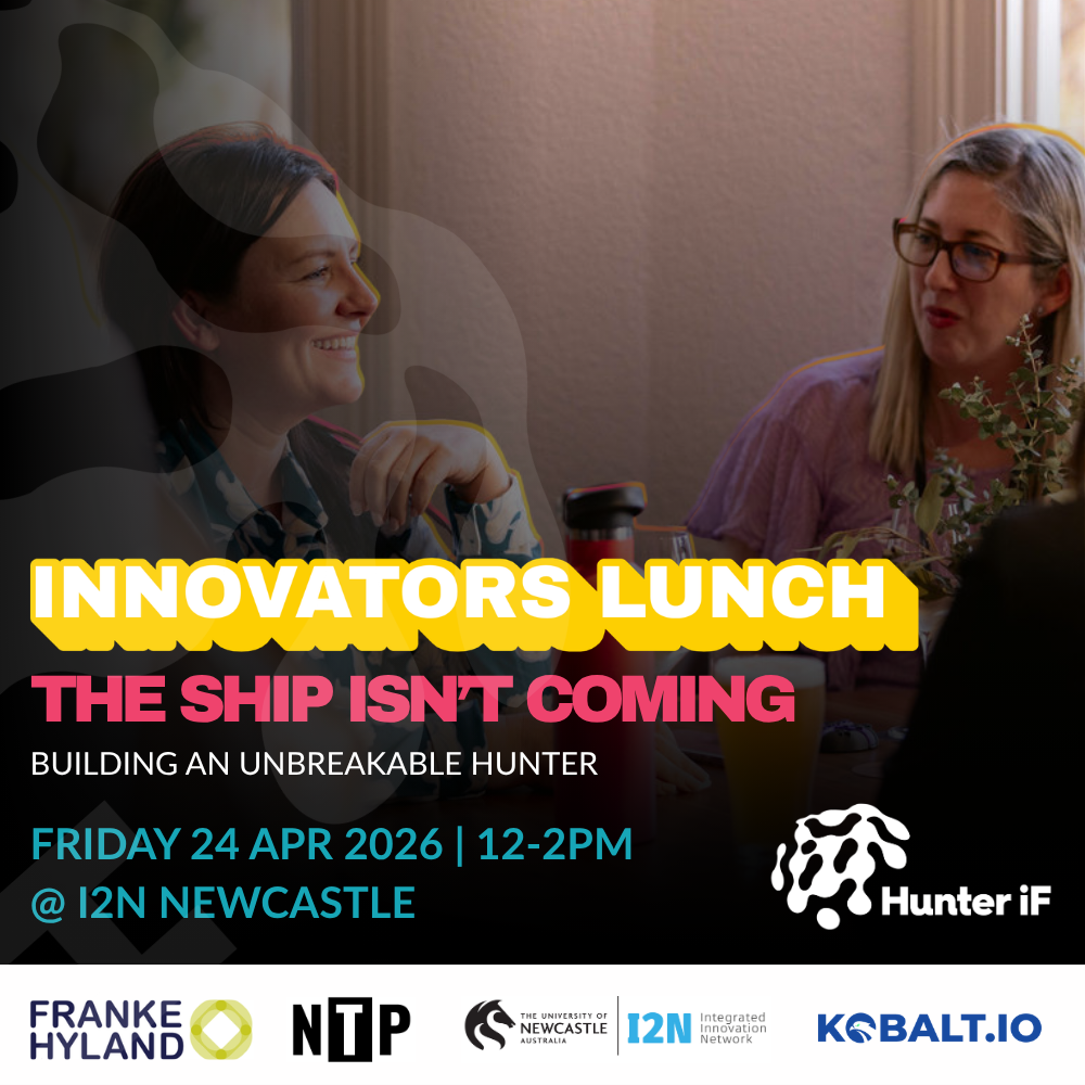 Innovators Lunch - The Ship Isn’t Coming