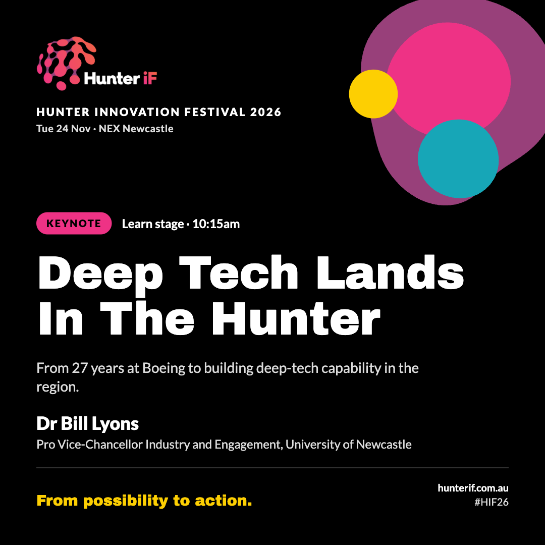 Deep Tech Lands In The Hunter