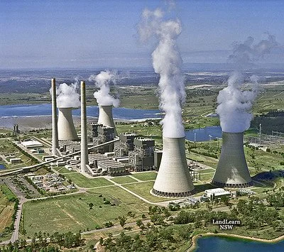 Aerial view of Bayswater Power Station
