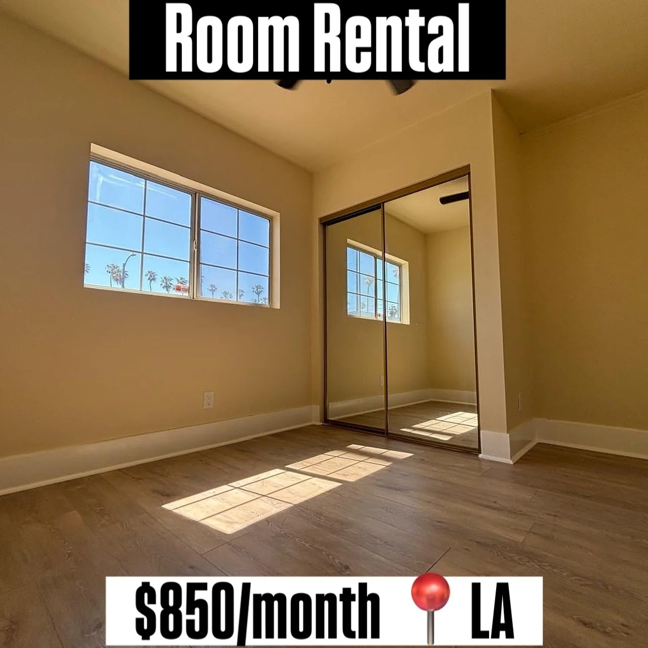 🌟 Private Room in LA &mdash; Only $850! 🌟
Why just dream it when you can live it? This affordable, move-in ready spot gives you comfort, style &amp; the perfect LA location. 🌴✨
✨ You&rsquo;ll Get:
✔ Bright private room &mdash; your own cozy retrea