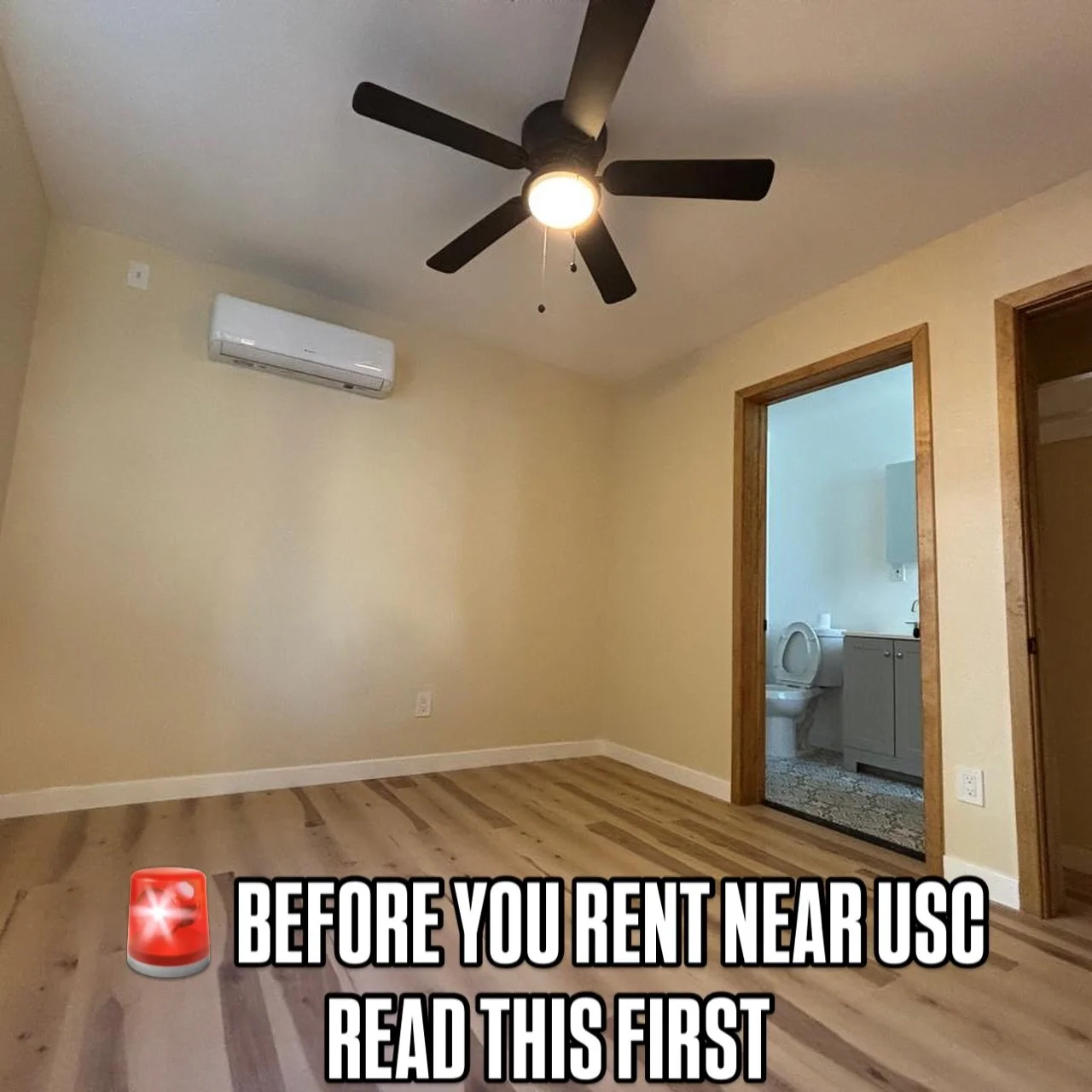 🚨 BEFORE YOU SIGN ANYTHING NEAR USC &mdash; READ THIS.

Because finding a private room with your own bathroom near the University of Southern California that&rsquo;s actually clean, calm, and fairly priced&hellip; is rare.

Most listings look perfec