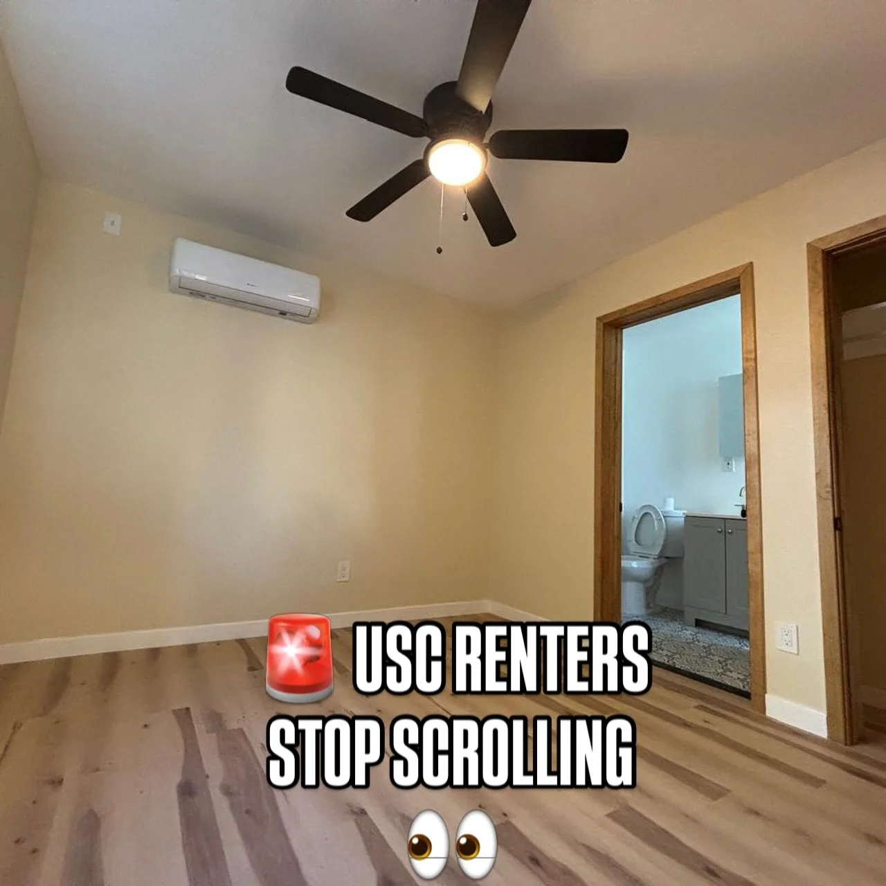 🚨 USC RENTERS &mdash; SOMEONE WILL RENT THIS BEFORE FALL SEMESTER STARTS 👀

And if you&rsquo;ve been searching around USC lately...

You already know how hard it is to find:

✅ Your own bathroom
✅ A clean home
✅ A reasonable price

Without sacrific