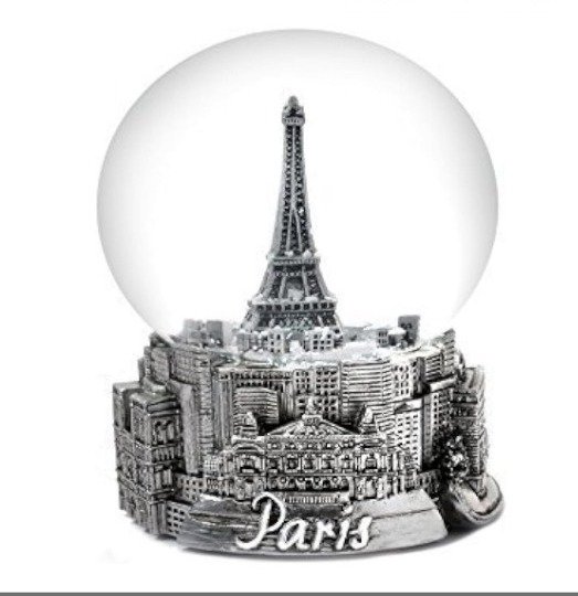 Globo de nieve Torre Eiffel París Francia