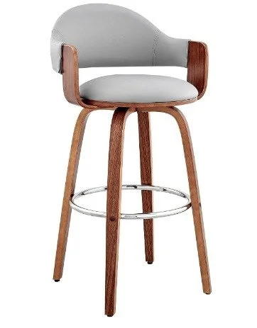 Armen Living Daxton Taburete de bar giratorio moderno