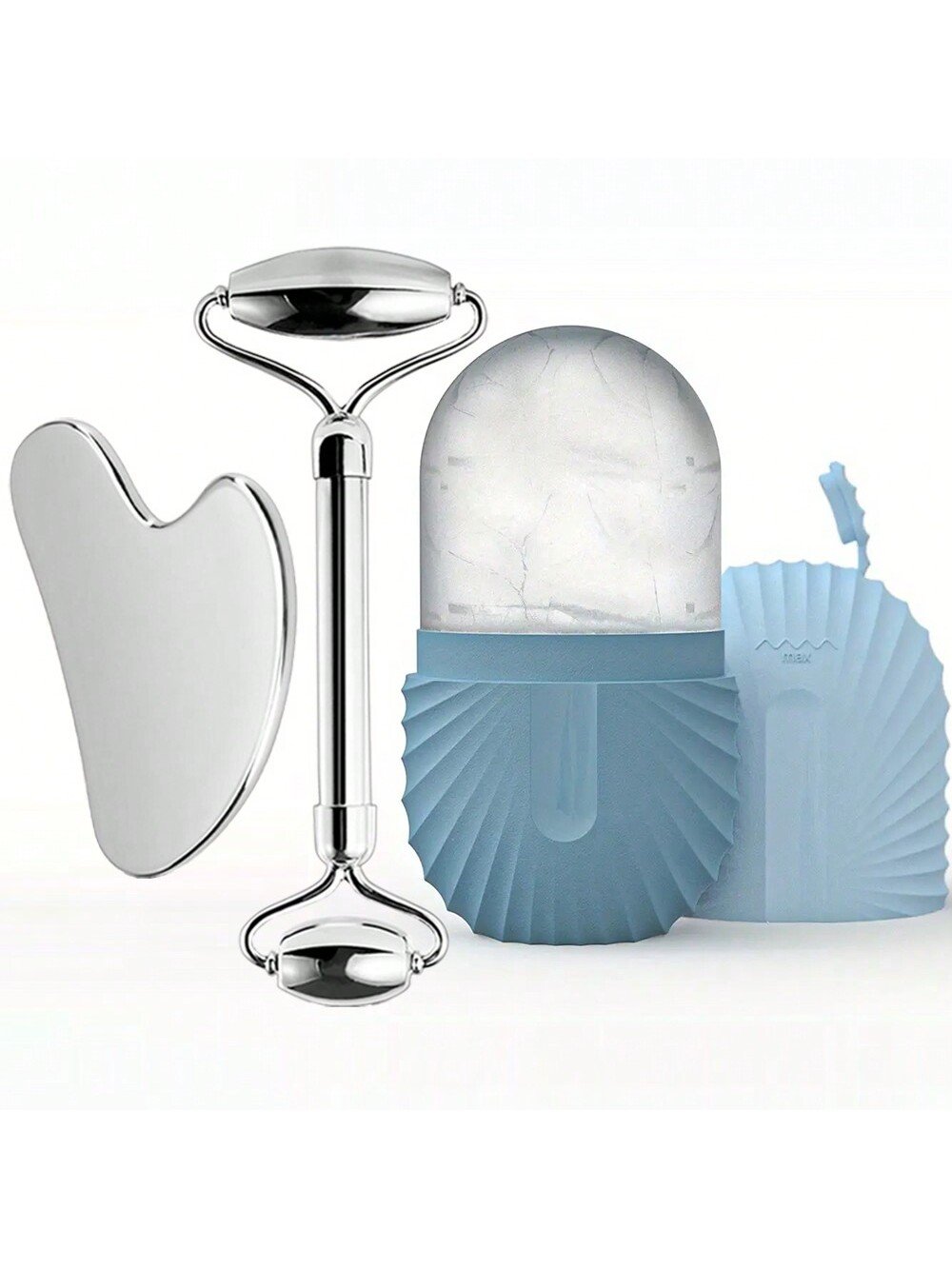 Juego de rodillo de hielo para el cuidado facial con 1 pieza/3 piezas